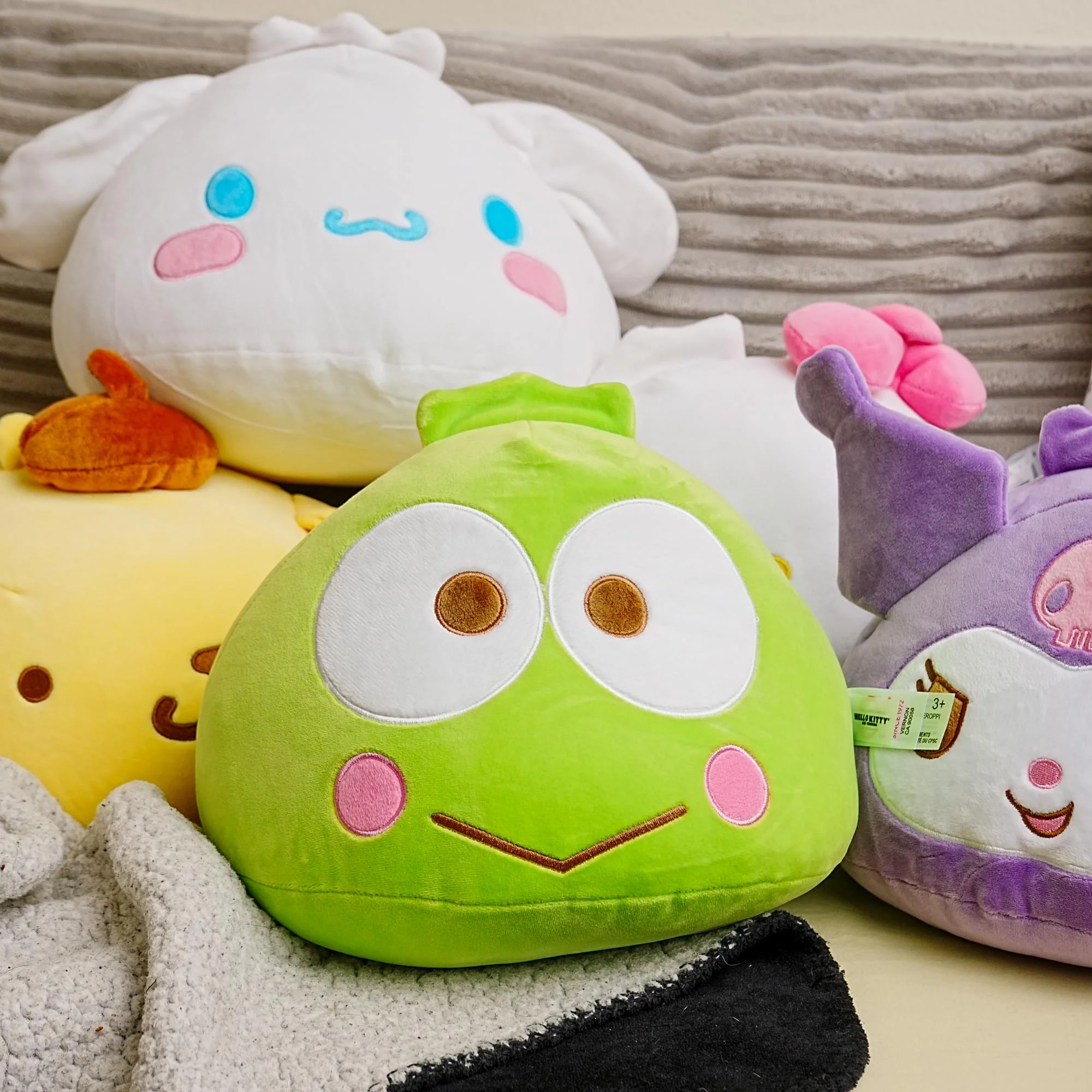 Sanrio Hello Kitty and Friends 10 Inch Dumpling Plush | Keroppi - Image 7