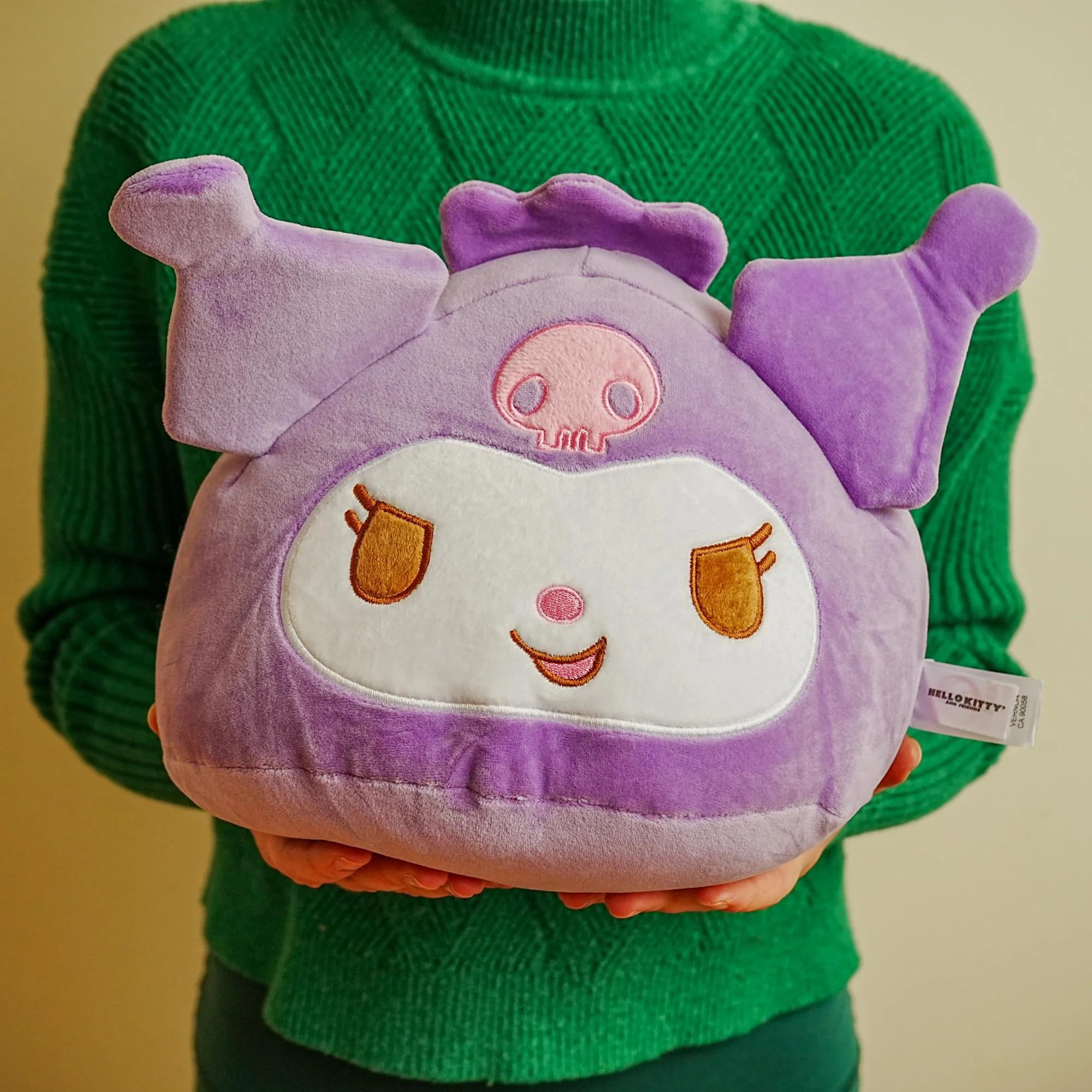 Sanrio Hello Kitty and Friends 10 Inch Dumpling Plush | Kuromi - Image 5