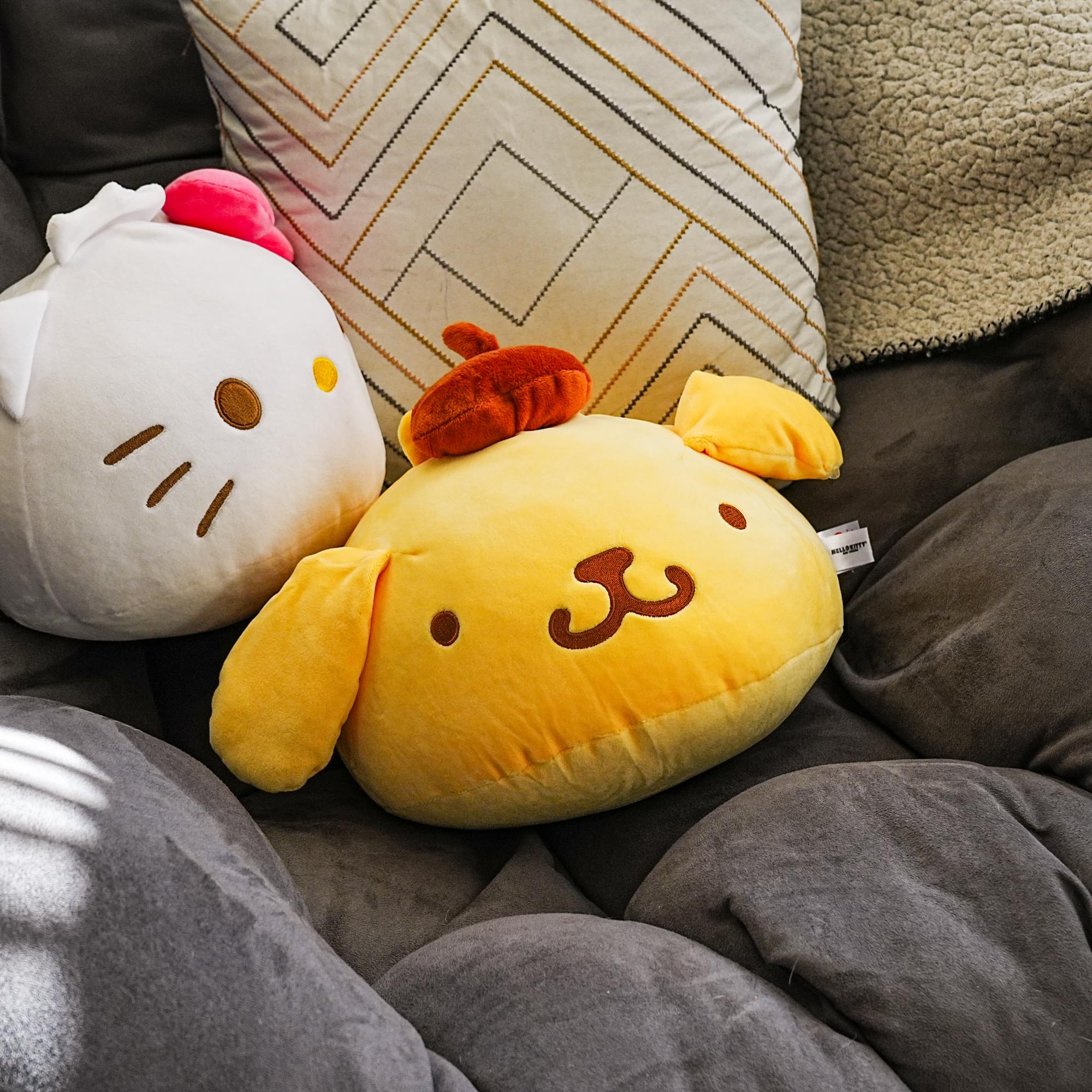 Sanrio Hello Kitty and Friends 10 Inch Dumpling Plush | Pompom Purin - Image 7