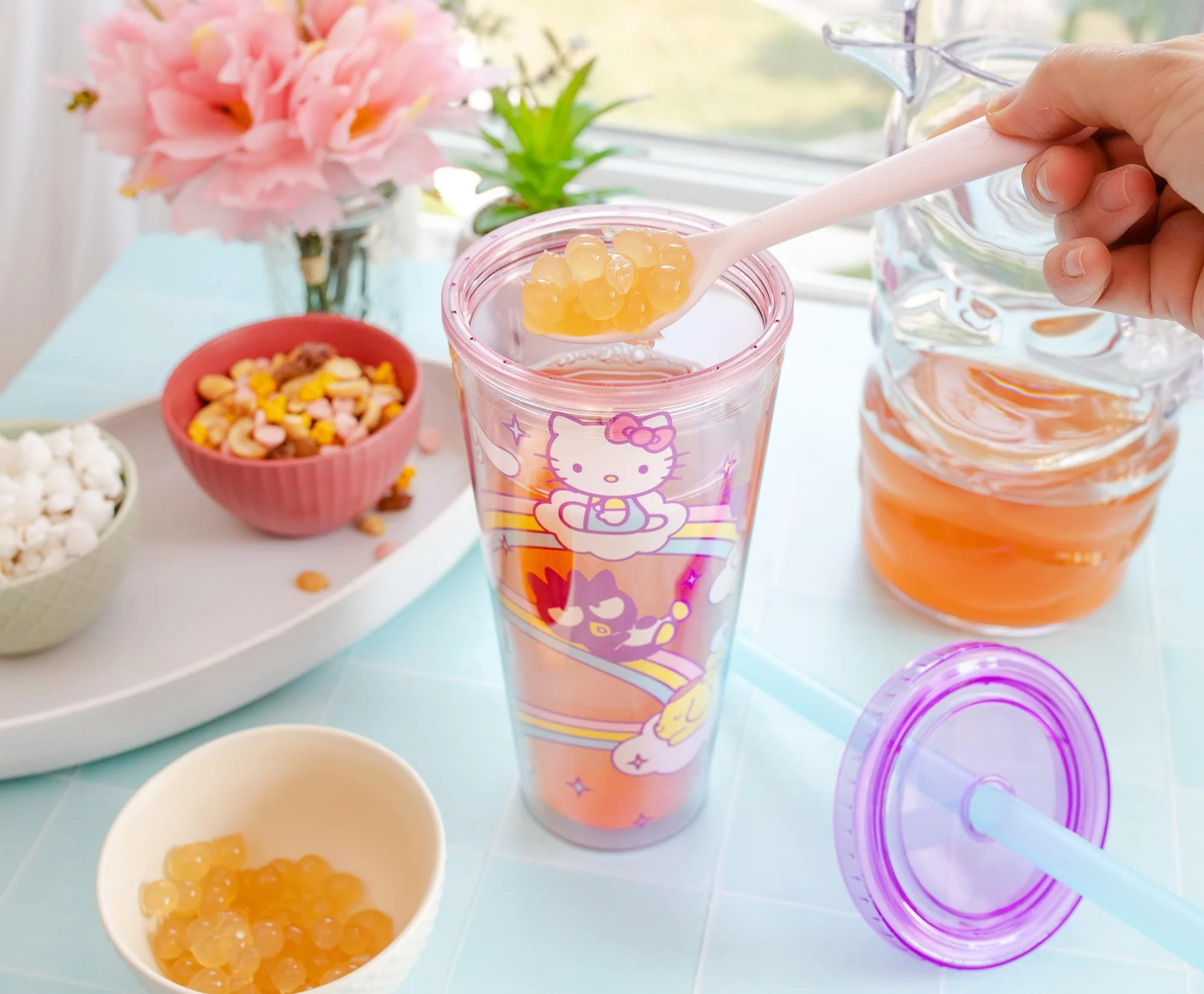 Sanrio Hello Kitty and Friends Carnival Cup With Lid and Straw | Holds 24 Ounces - Image 7