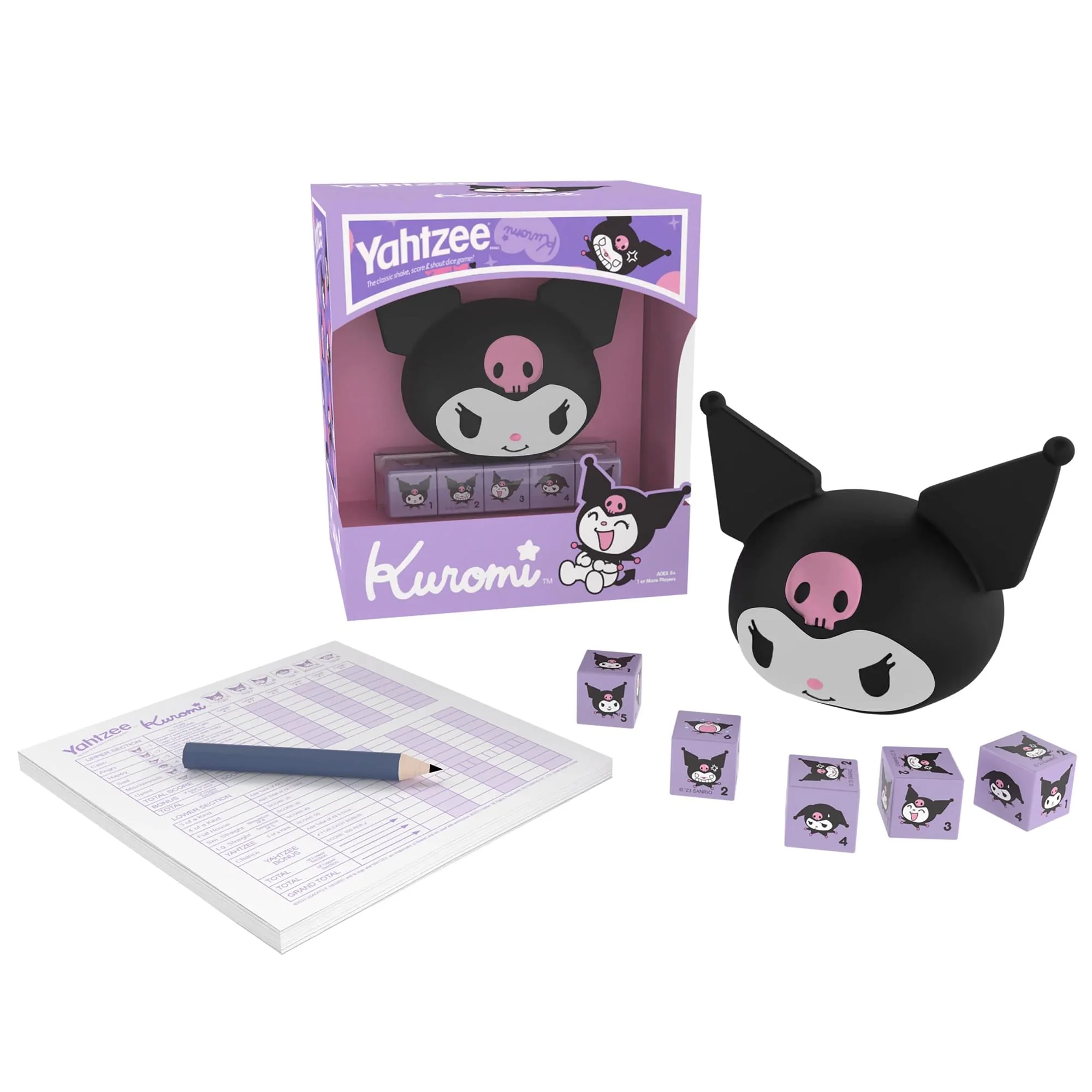 Sanrio Hello Kitty and Friends Kuromi Yahtzee Dice Game