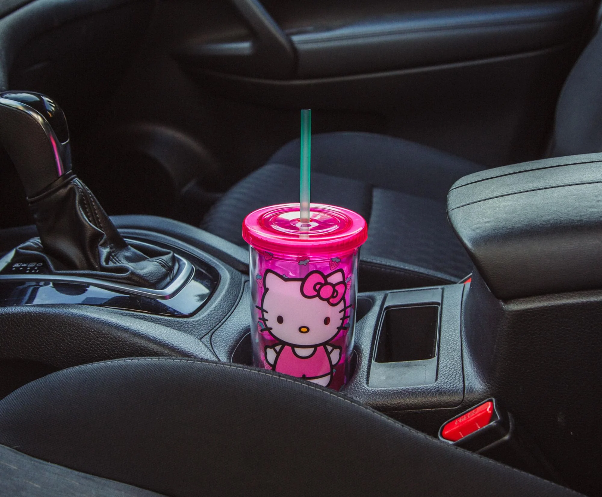 Sanrio Hello Kitty Berry Pink Carnival Cup With Lid | Holds 20 Ounces - Image 8