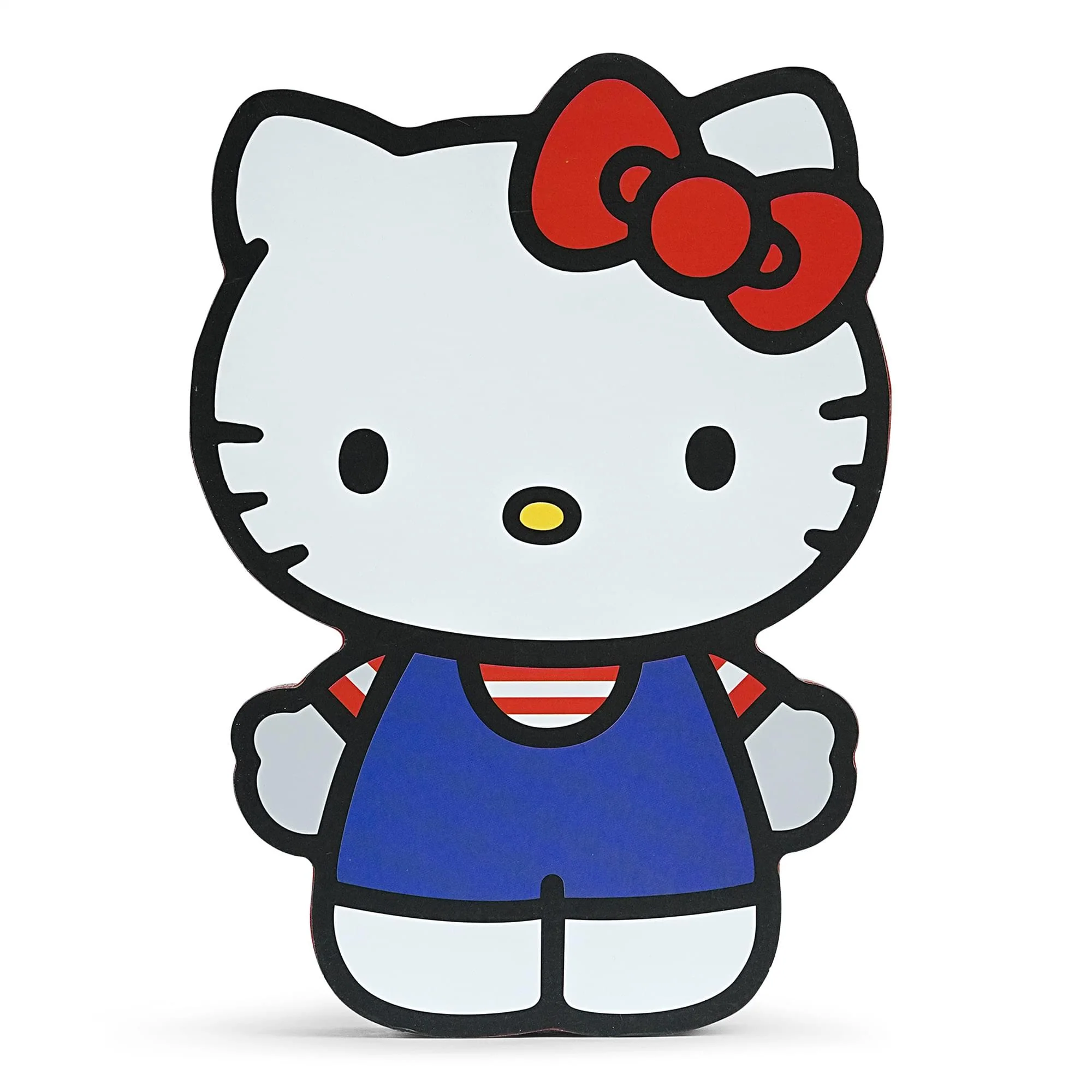 Sanrio Hello Kitty Classic Die-Cut Wooden Wall Art Sign | 8 x 6 Inches - Image 2