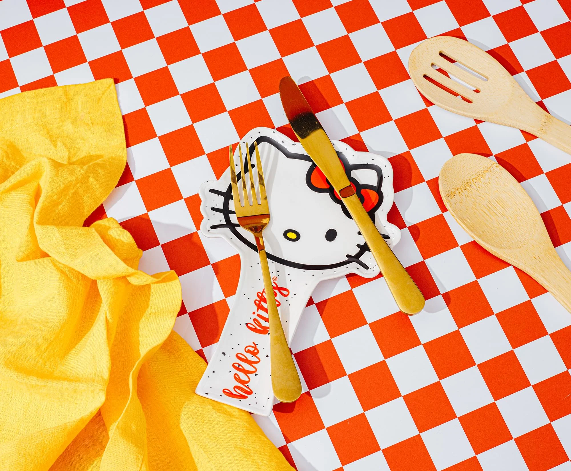 Sanrio Hello Kitty Classic Sculpted Ceramic Spoon Rest - Image 8
