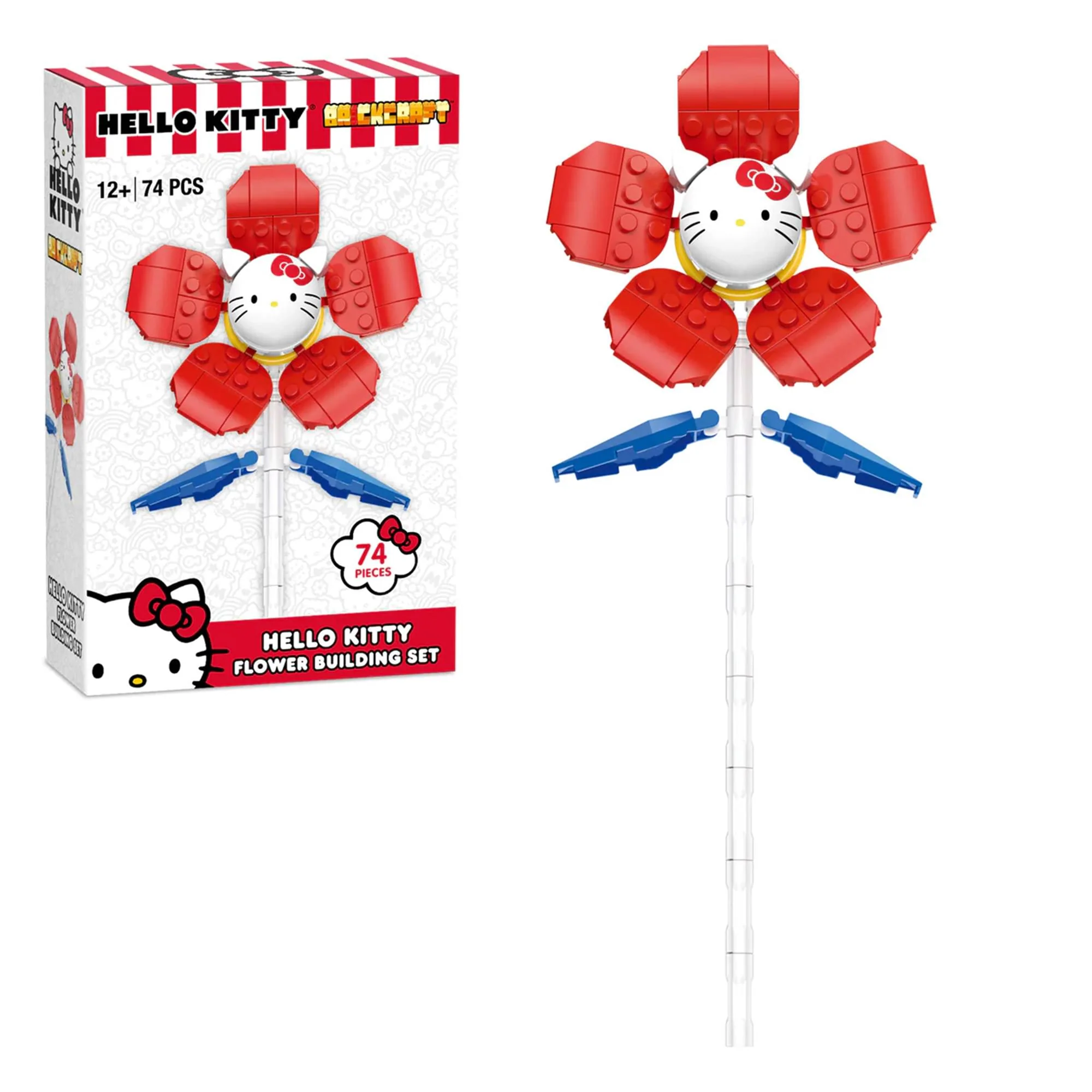 Sanrio Hello Kitty Flower 74-Piece Brickcraft Building Set - Image 2
