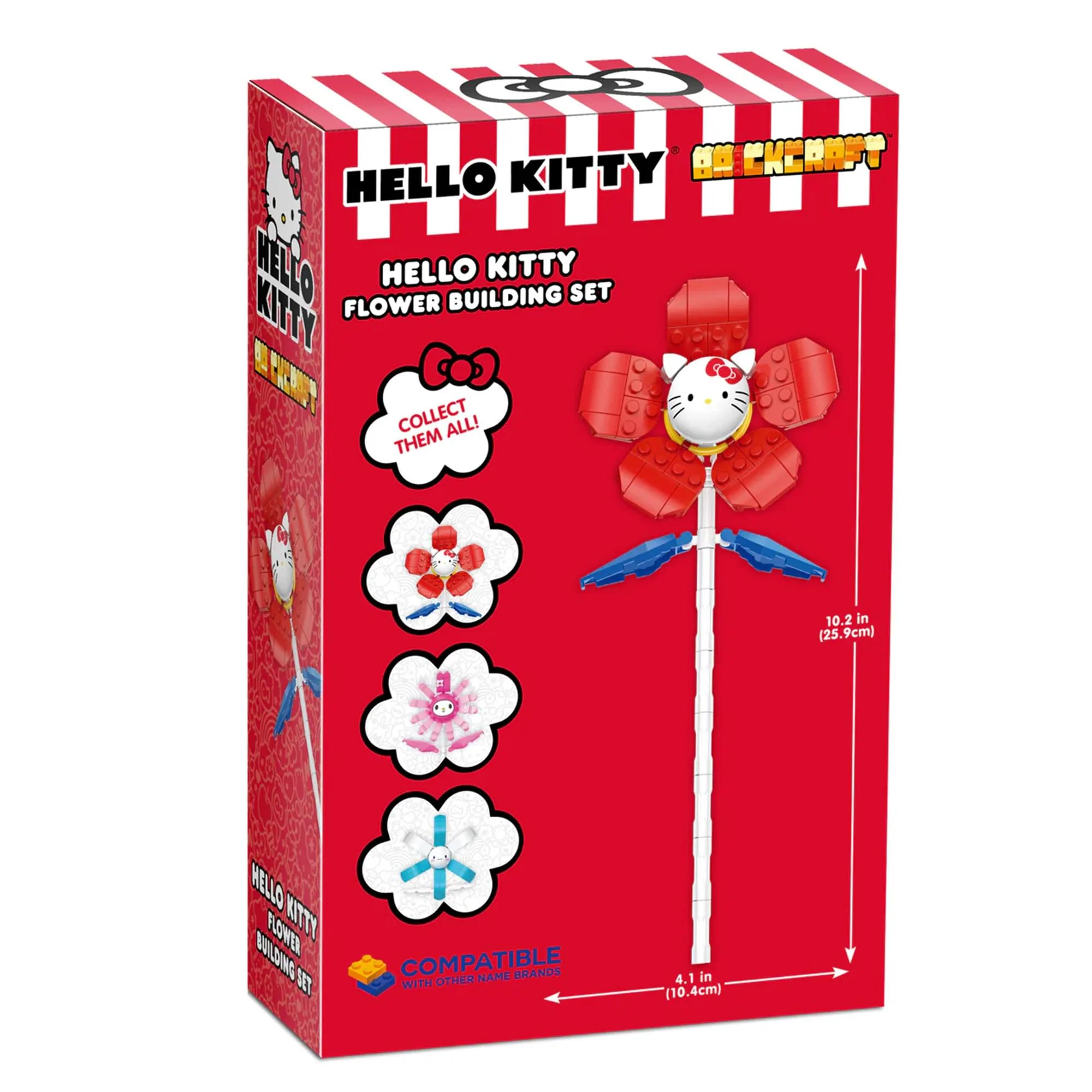 Sanrio Hello Kitty Flower 74-Piece Brickcraft Building Set - Image 6