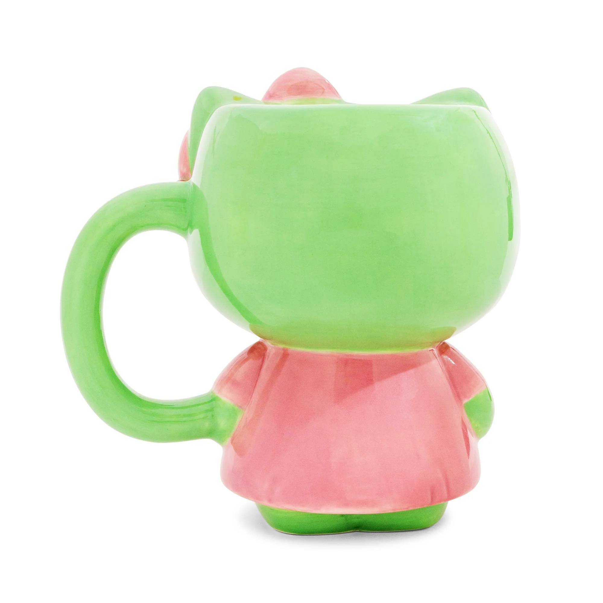 Sanrio Hello Kitty Frankenstein Pink Dress 20-Ounce Ceramic 3D Sculpted Mug - Image 4
