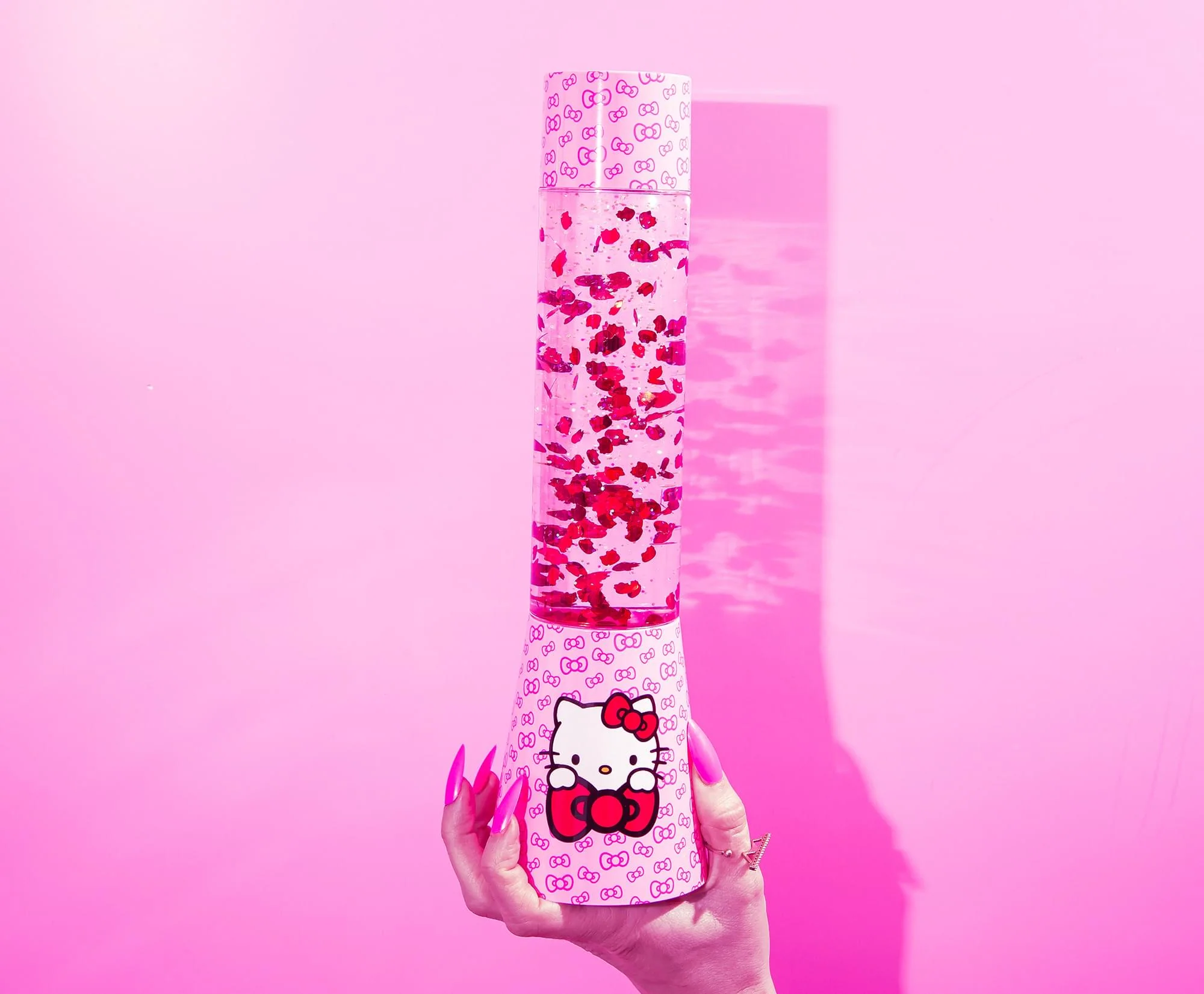 Sanrio Hello Kitty Glitter Motion Mood Light | 12 Inches Tall - Image 7