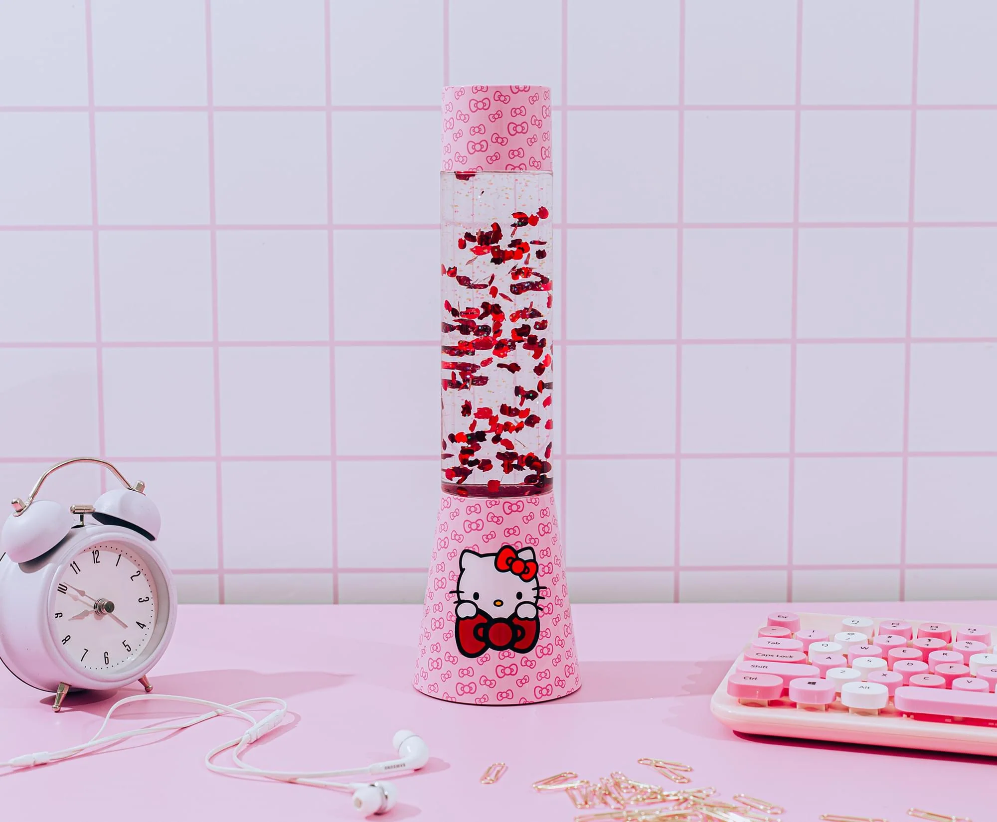 Sanrio Hello Kitty Glitter Motion Mood Light | 12 Inches Tall - Image 8