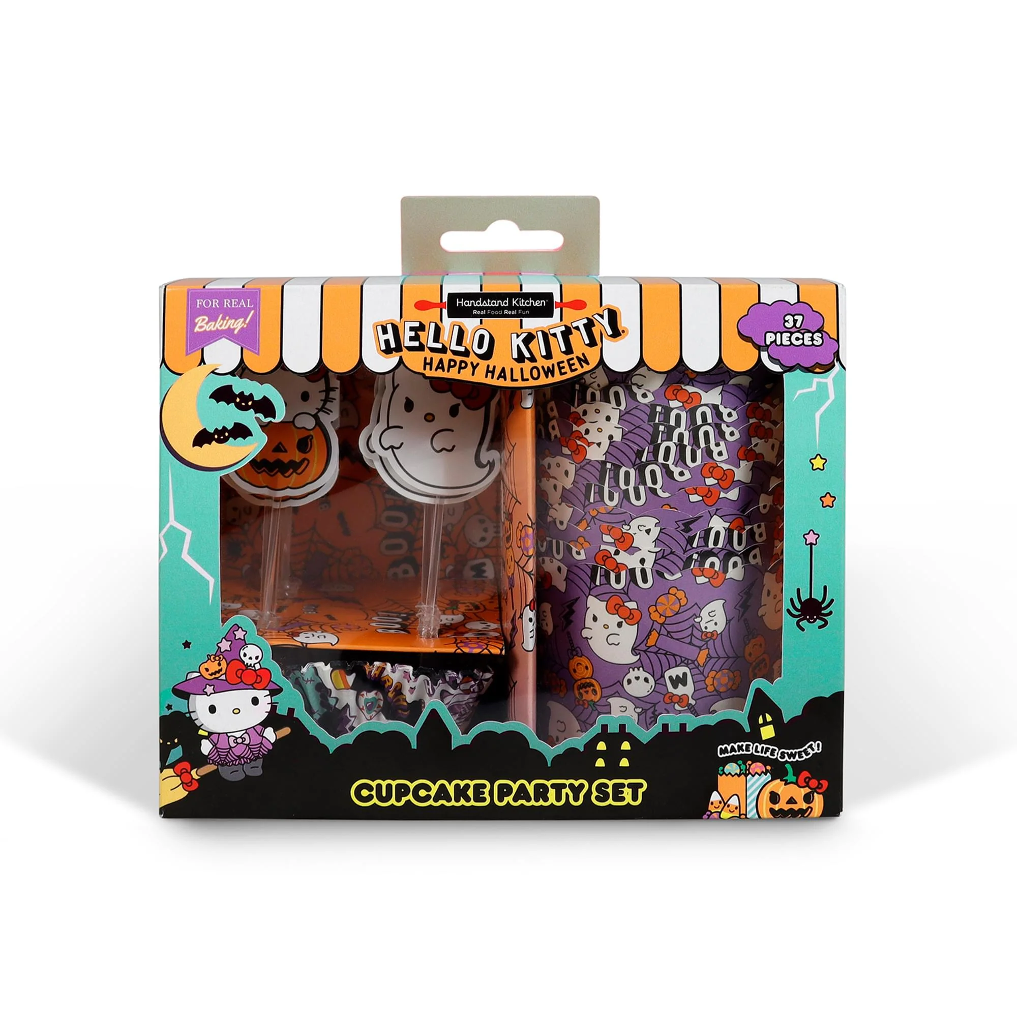 Sanrio Hello Kitty Halloween 37-Piece Cupcake Party Set - Image 2