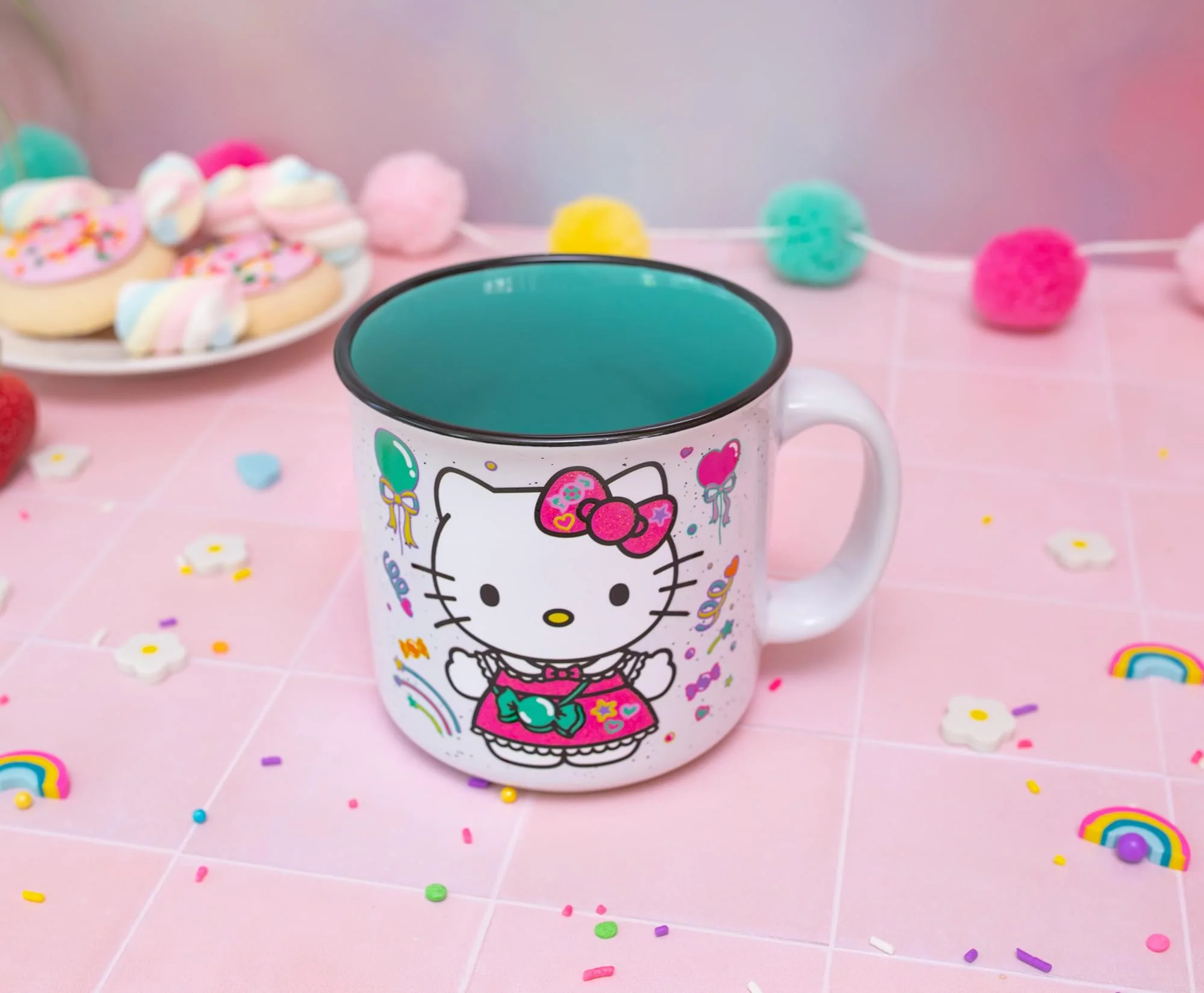 Sanrio Hello Kitty "Happy Birthday" Ceramic Camper Mug | Holds 20 Ounces - Image 6