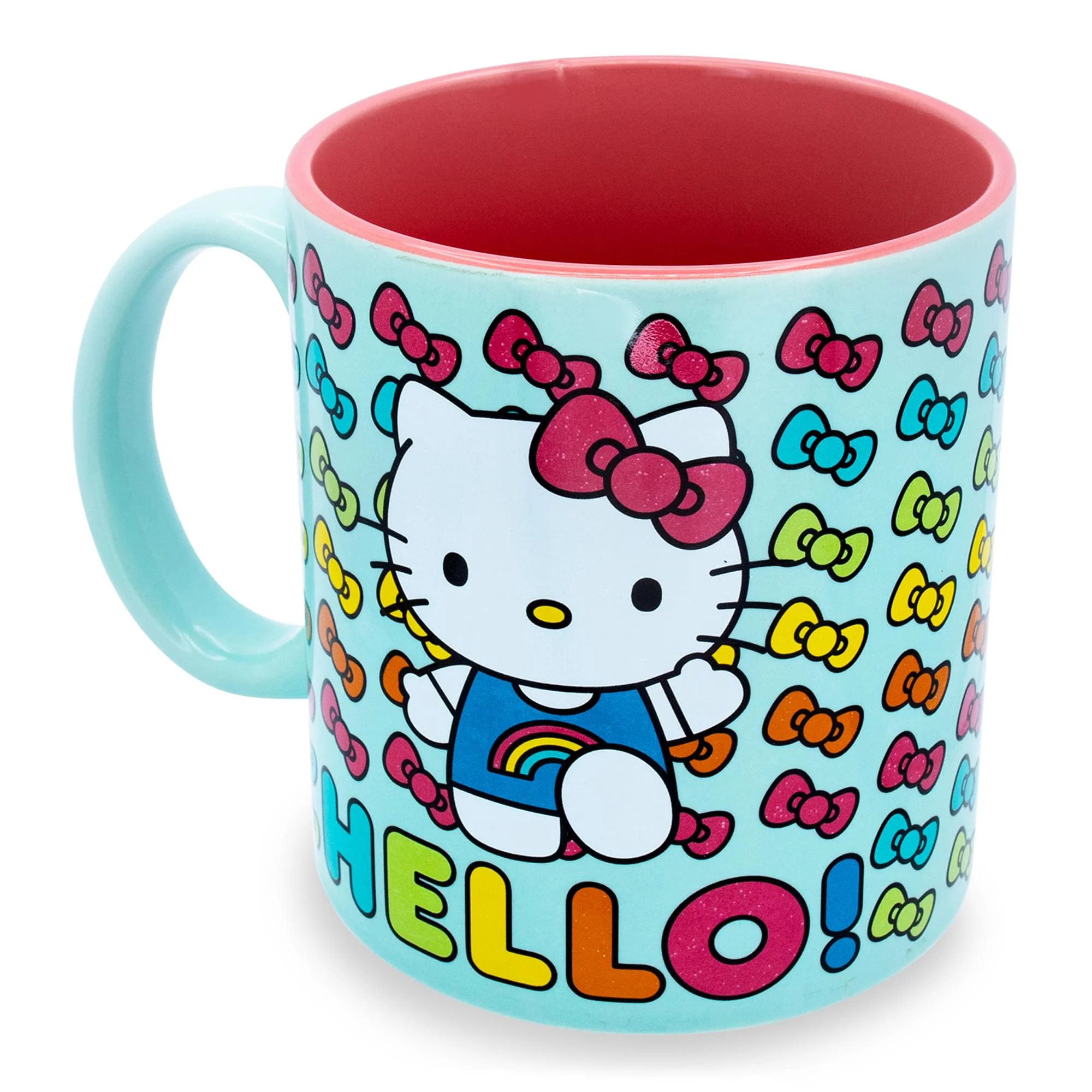 Sanrio Hello Kitty Hello Rainbows Ceramic Mug | Holds 20 Ounces - Image 2