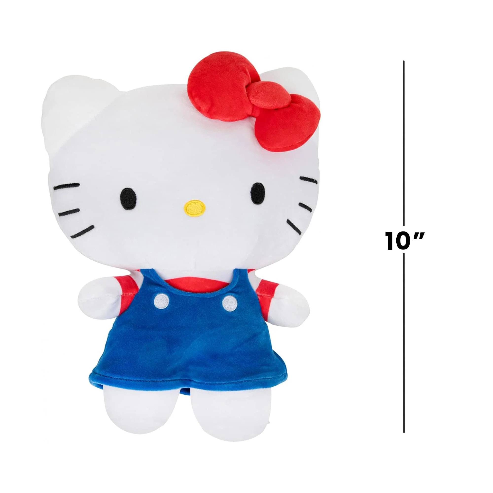 Sanrio Hello Kitty in Overalls 10 Inch Plush - Image 4