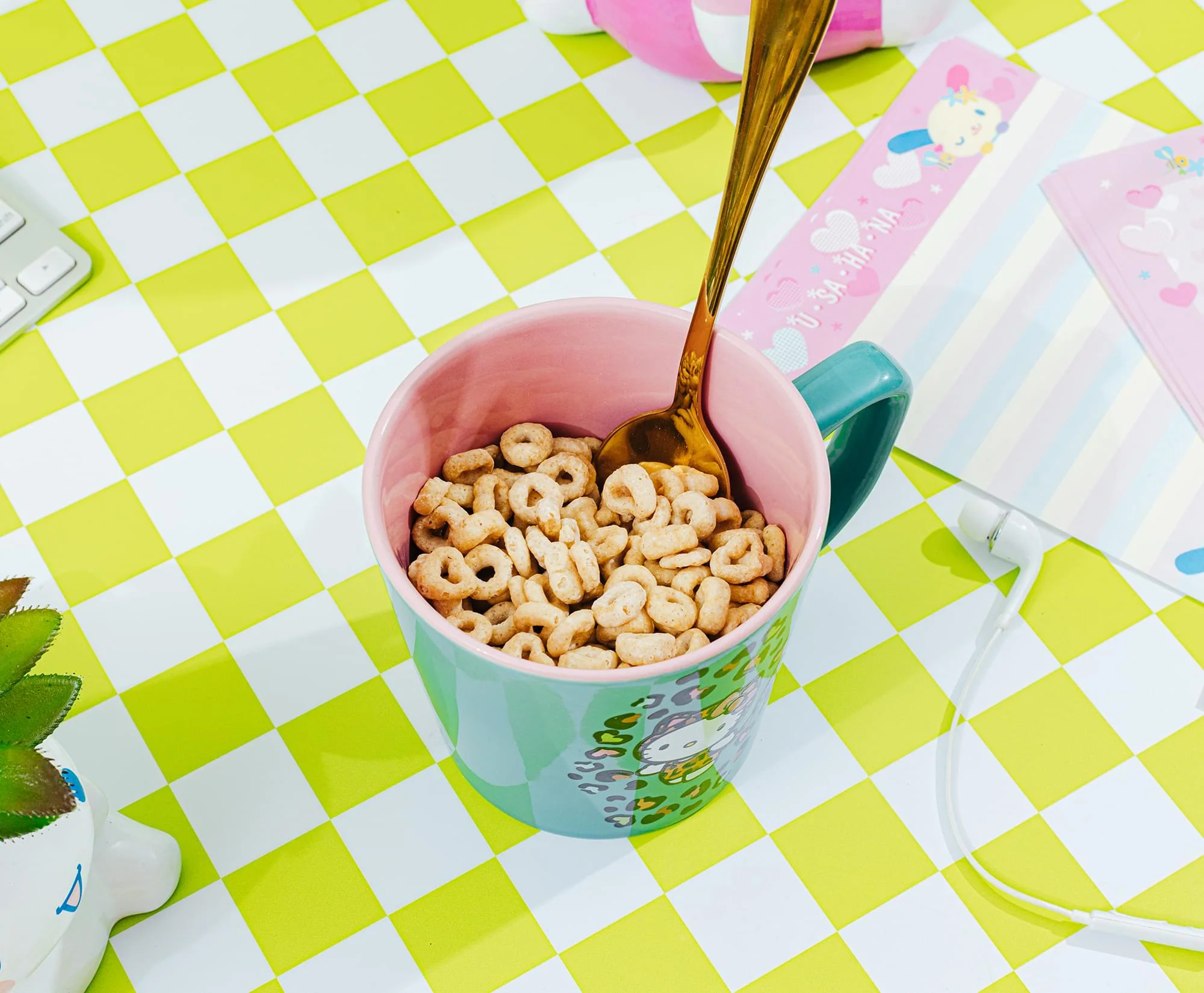 Sanrio Hello Kitty Jungle Leopard Ceramic Latte Mug | Holds 17 Ounces - Image 7