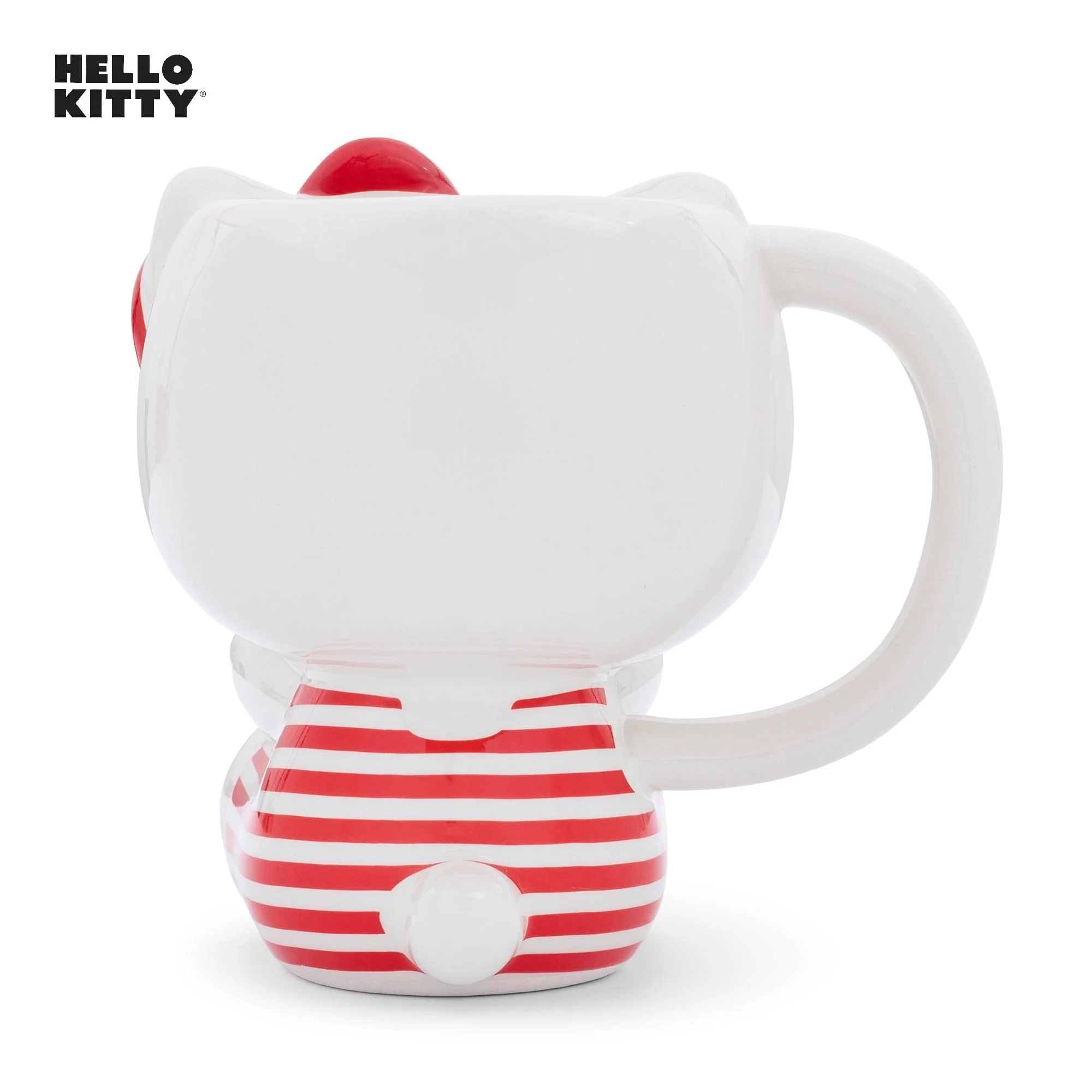 Sanrio Hello Kitty "Love" Sculpted Ceramic Mug | Holds 20 Ounces - Image 4