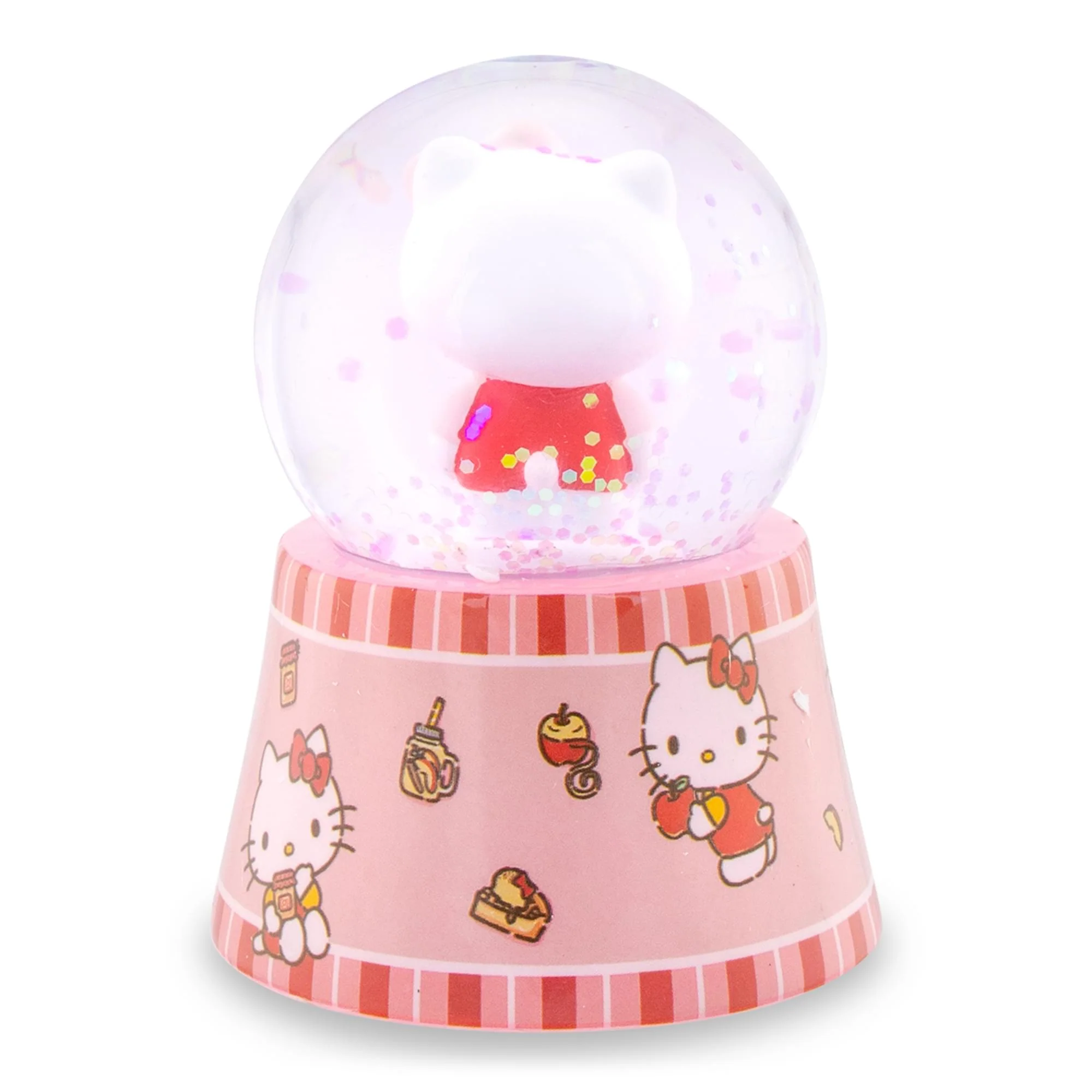 Sanrio Hello Kitty Mini Light-Up Snow Globe | 3 Inches Tall - Image 4