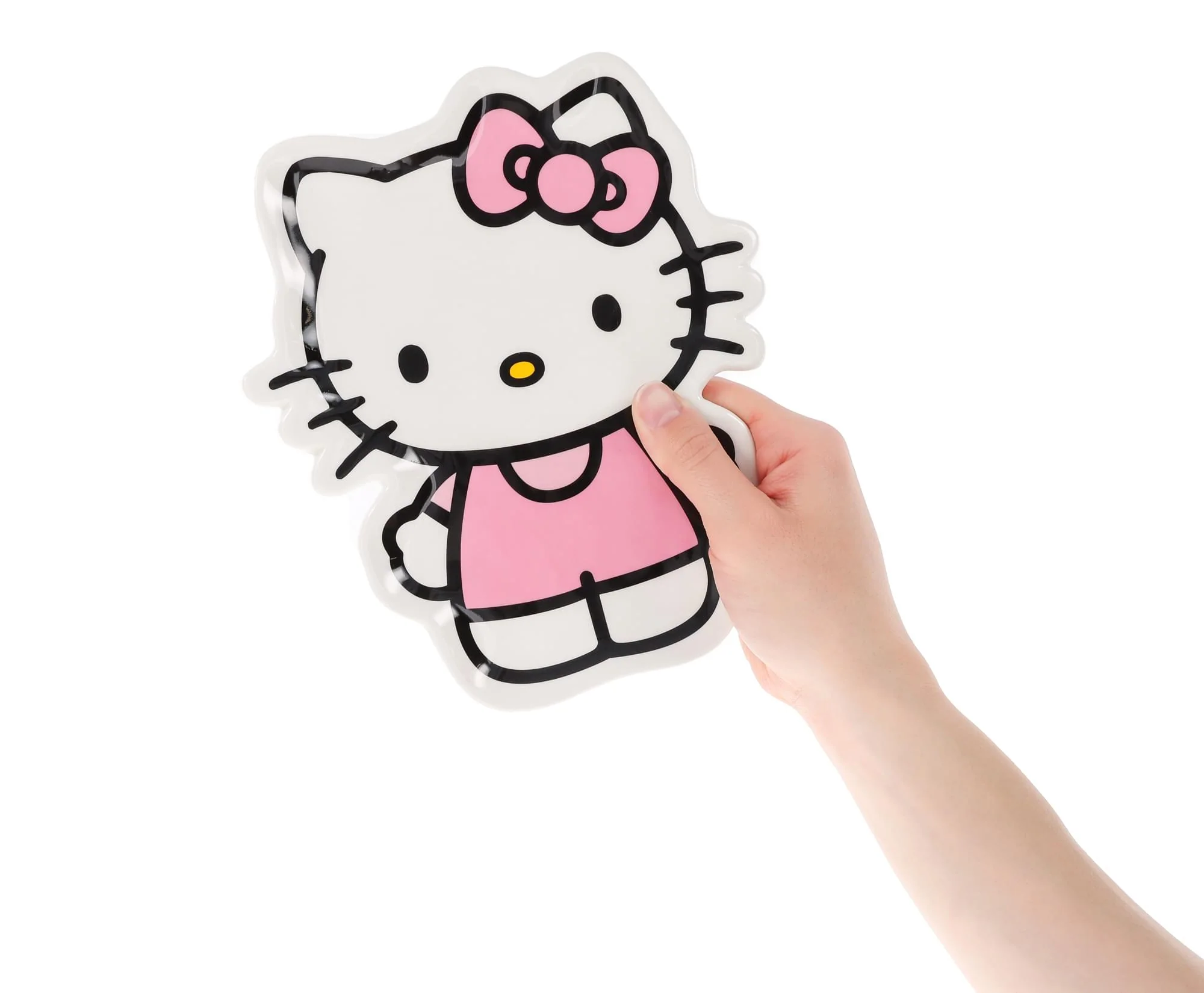 Sanrio Hello Kitty Pink Outfit Sculpted Ceramic Trinket Tray Dish - Image 3