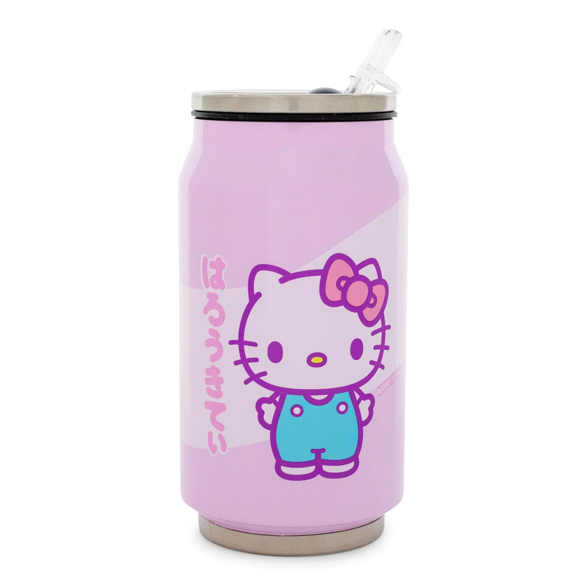 Sanrio Hello Kitty Pink Stainless Steel Drinking Can | Holds 12 Ounces - Image 2