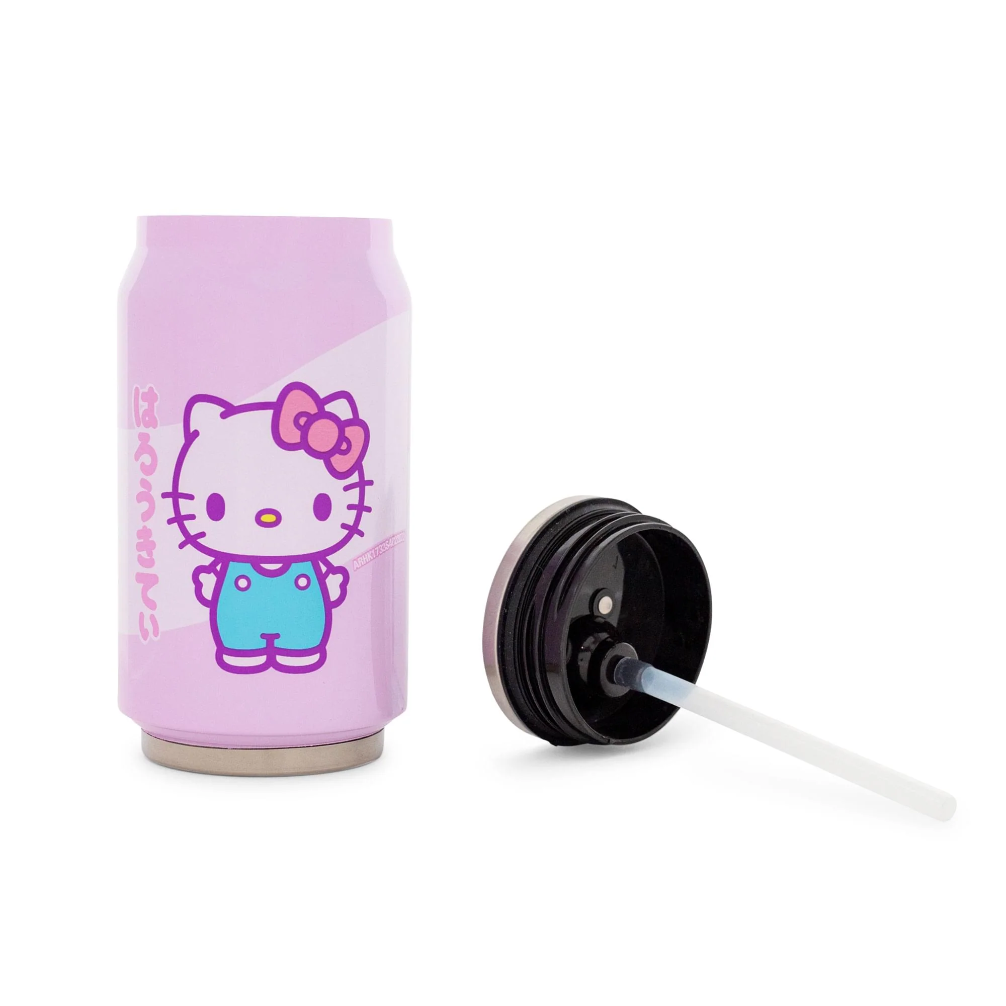 Sanrio Hello Kitty Pink Stainless Steel Drinking Can | Holds 12 Ounces - Image 3
