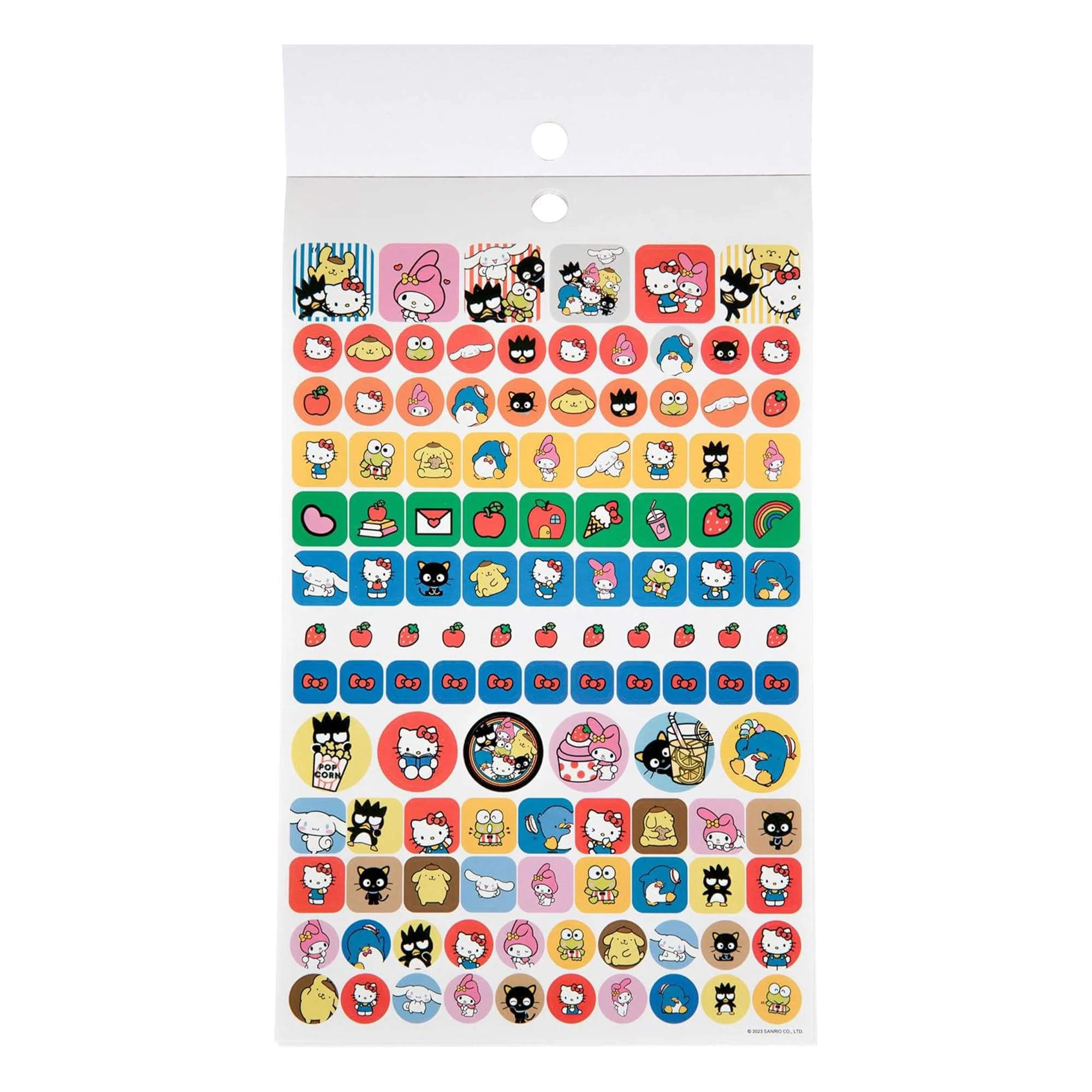 Sanrio Hello Kitty Red 4 Sheet Sticker Pad | 200+ Stickers - Image 3