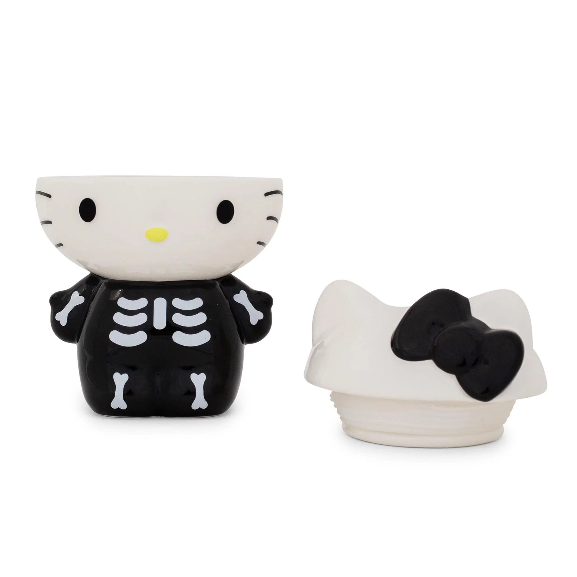 Sanrio Hello Kitty Skeleton 6-Inch Ceramic Snack Jar - Image 4