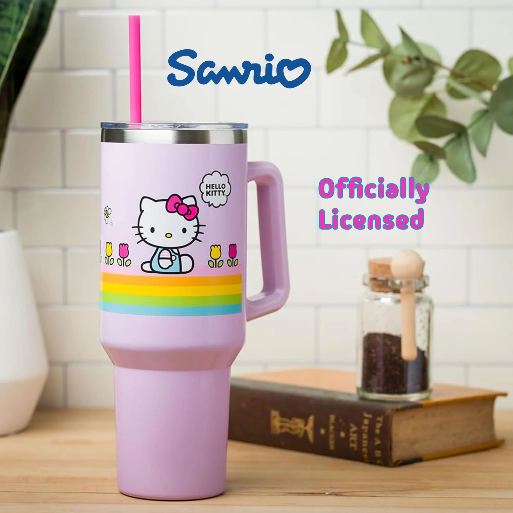 Sanrio Hello Kitty Sunny Day Stainless Steel Tumbler | Holds 40 Ounces - Image 7