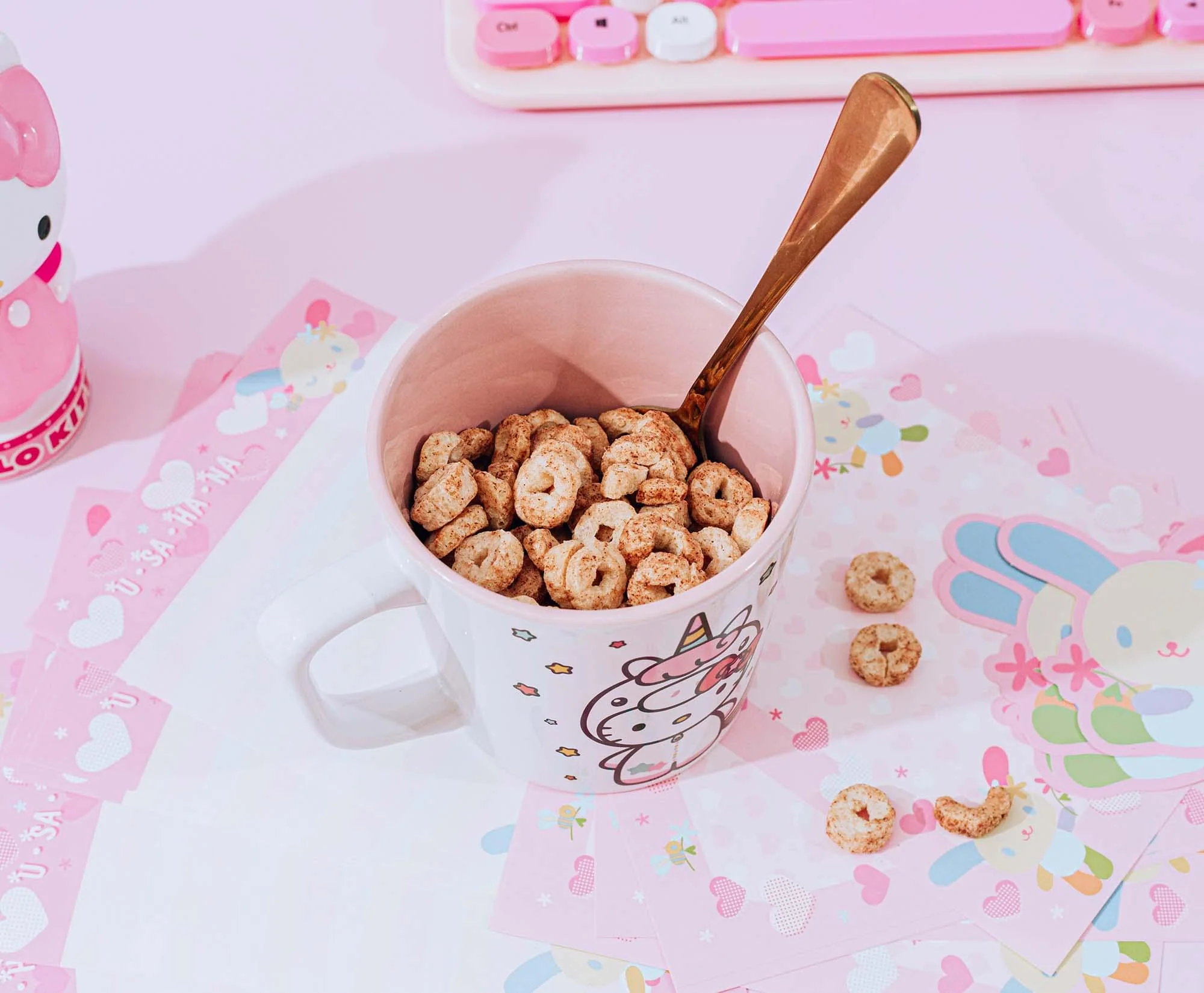 Sanrio Hello Kitty Unicorn Ceramic Latte Mug | Holds 17 Ounces - Image 4