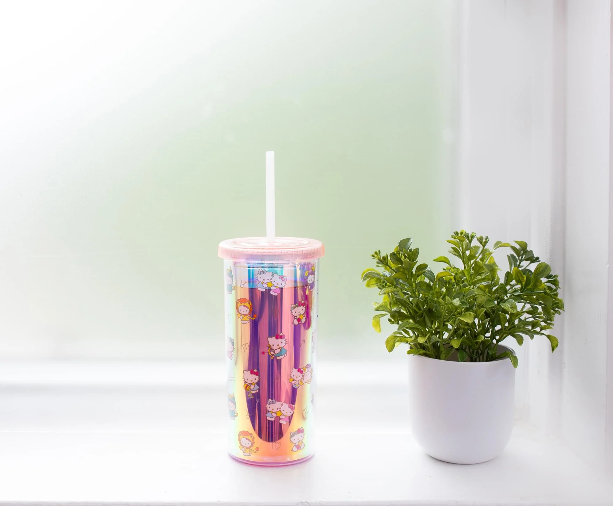 Sanrio Hello Kitty Zodiac Carnival Cup With Lid and Straw | Holds 20 Ounces - Image 8