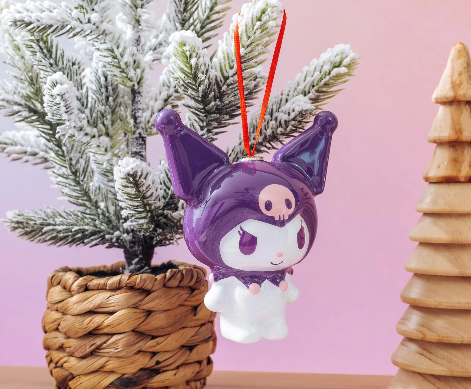 Sanrio Kuromi 4-Inch Shatterproof Decoupage Ornament - Image 6