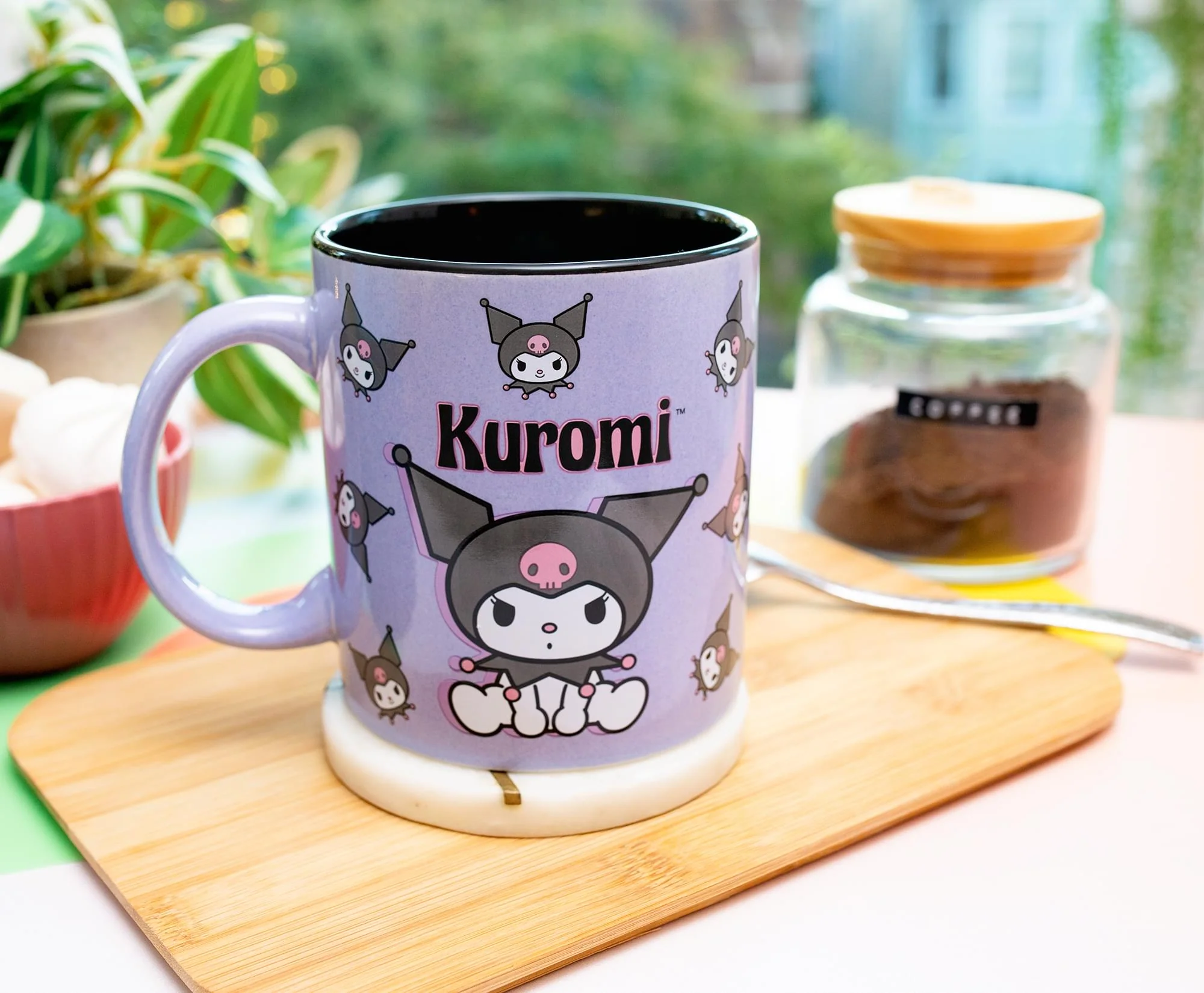 Sanrio Kuromi Purple Ceramic Mug | Holds 20 Ounces - Image 3