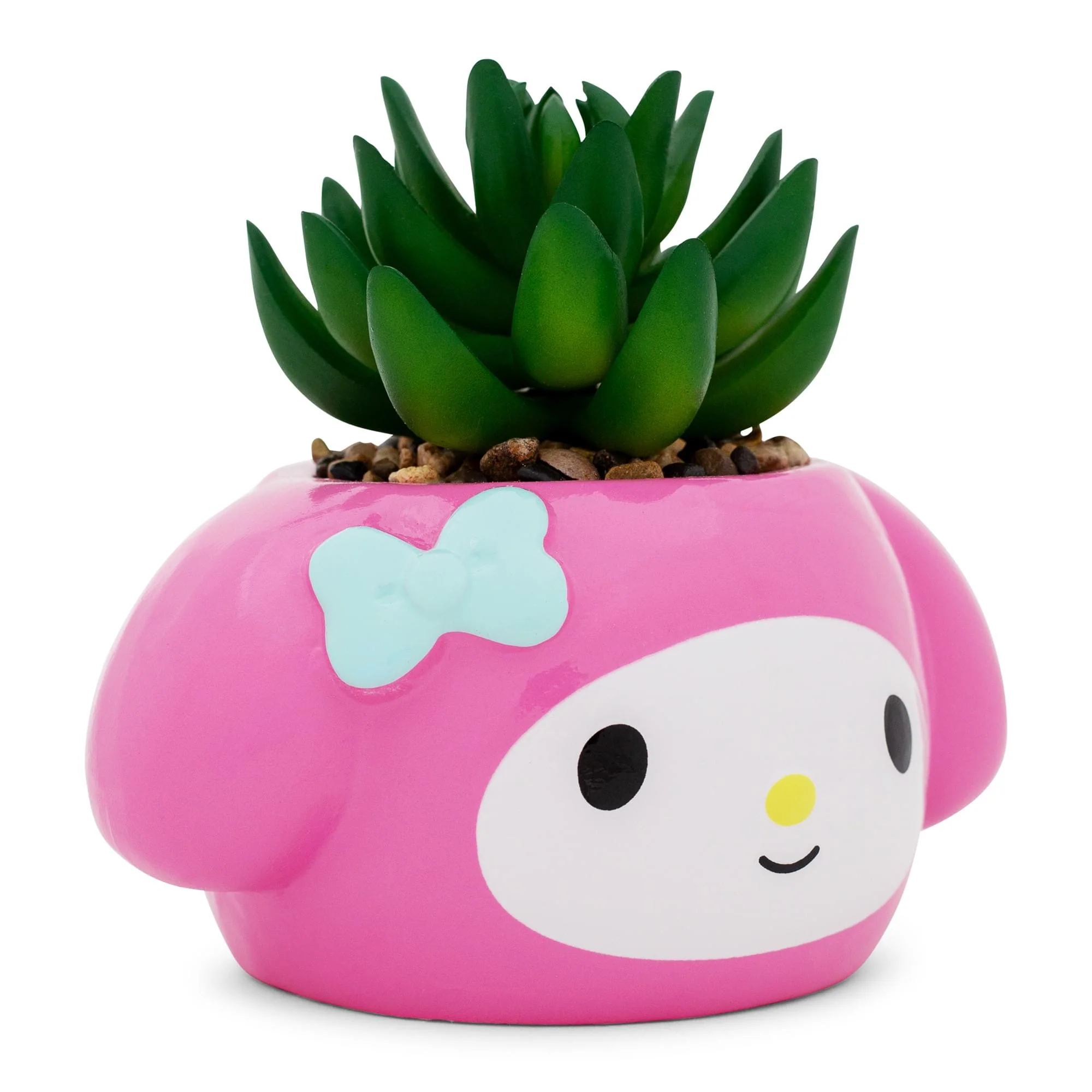 Sanrio My Melody 3-Inch Ceramic Mini Planter With Artificial Succulent - Image 2