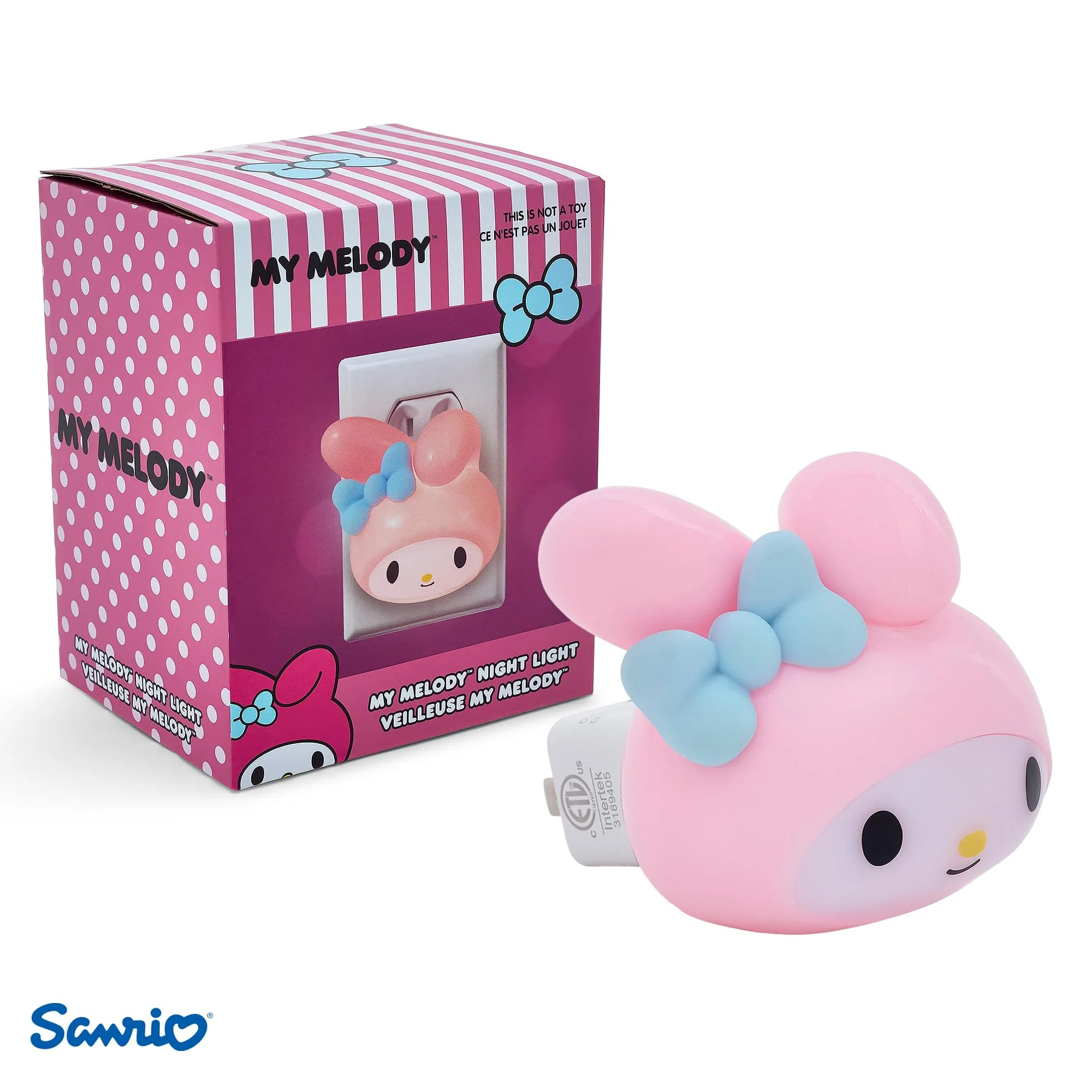 Sanrio My Melody Face Plug-In Nightlight - Image 2