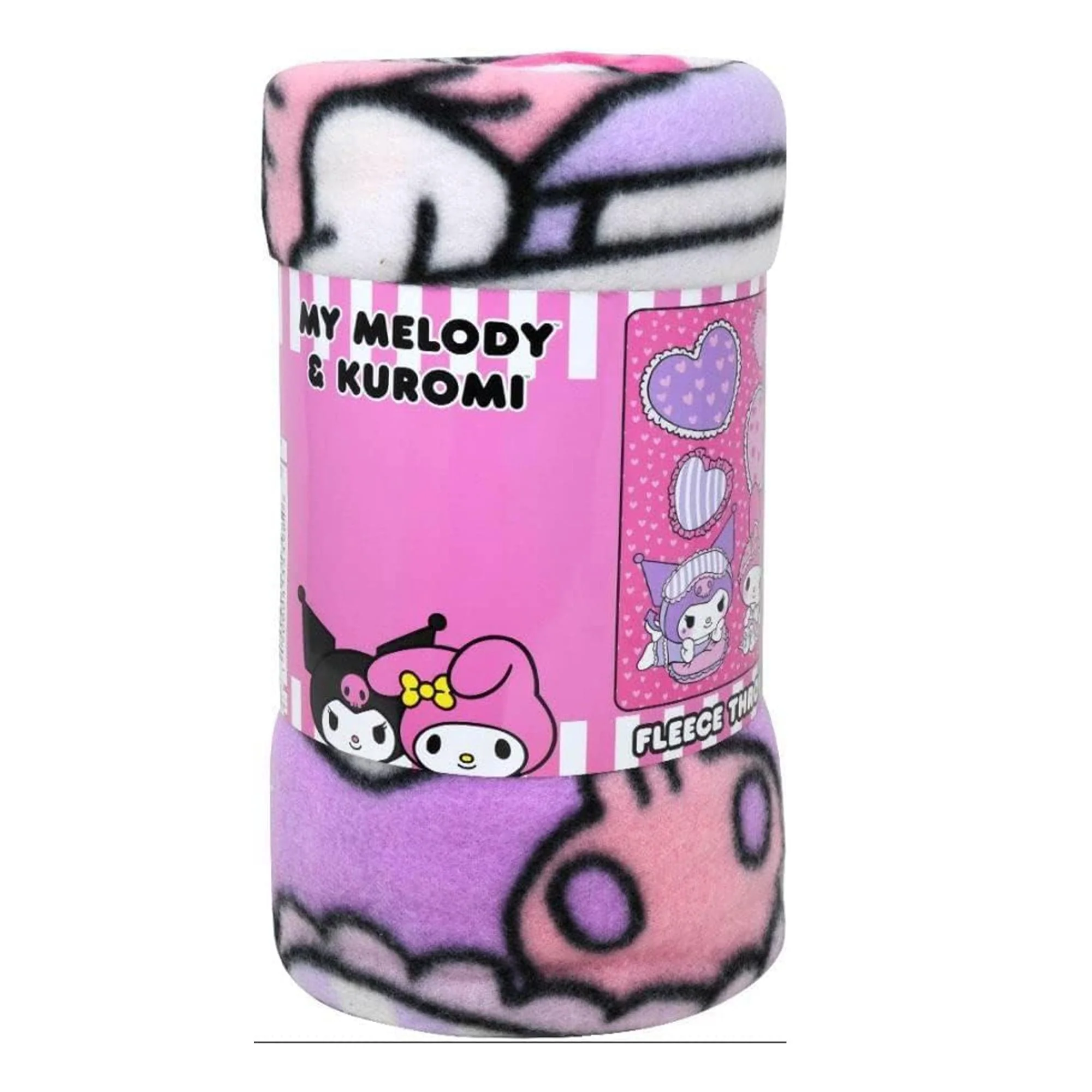 Sanrio My Melody & Kuromi 45 x 60 Inch Fleece Throw Blanket - Image 3