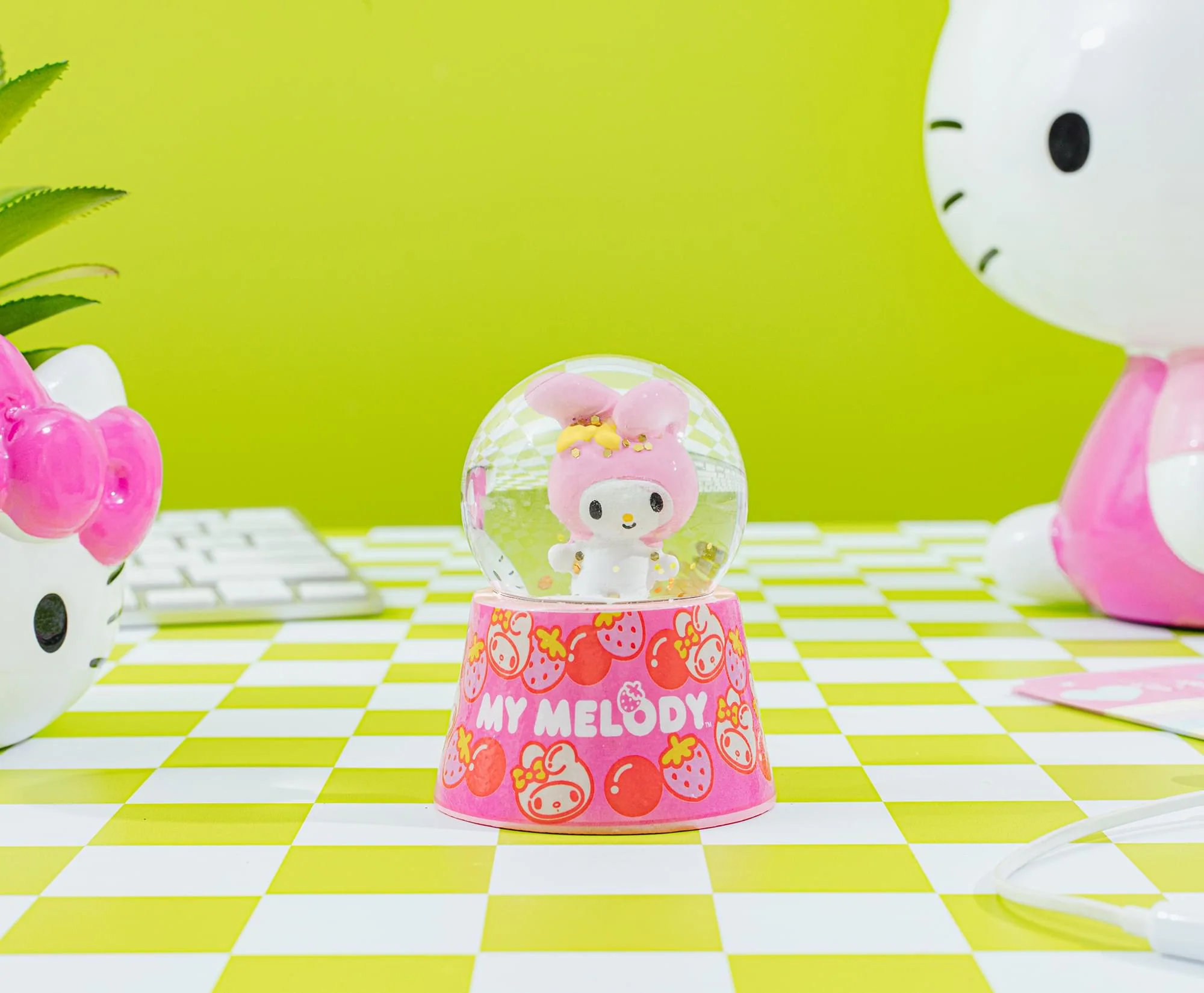 Sanrio My Melody Mini Light-Up Snow Globe | 3 Inches Tall - Image 6