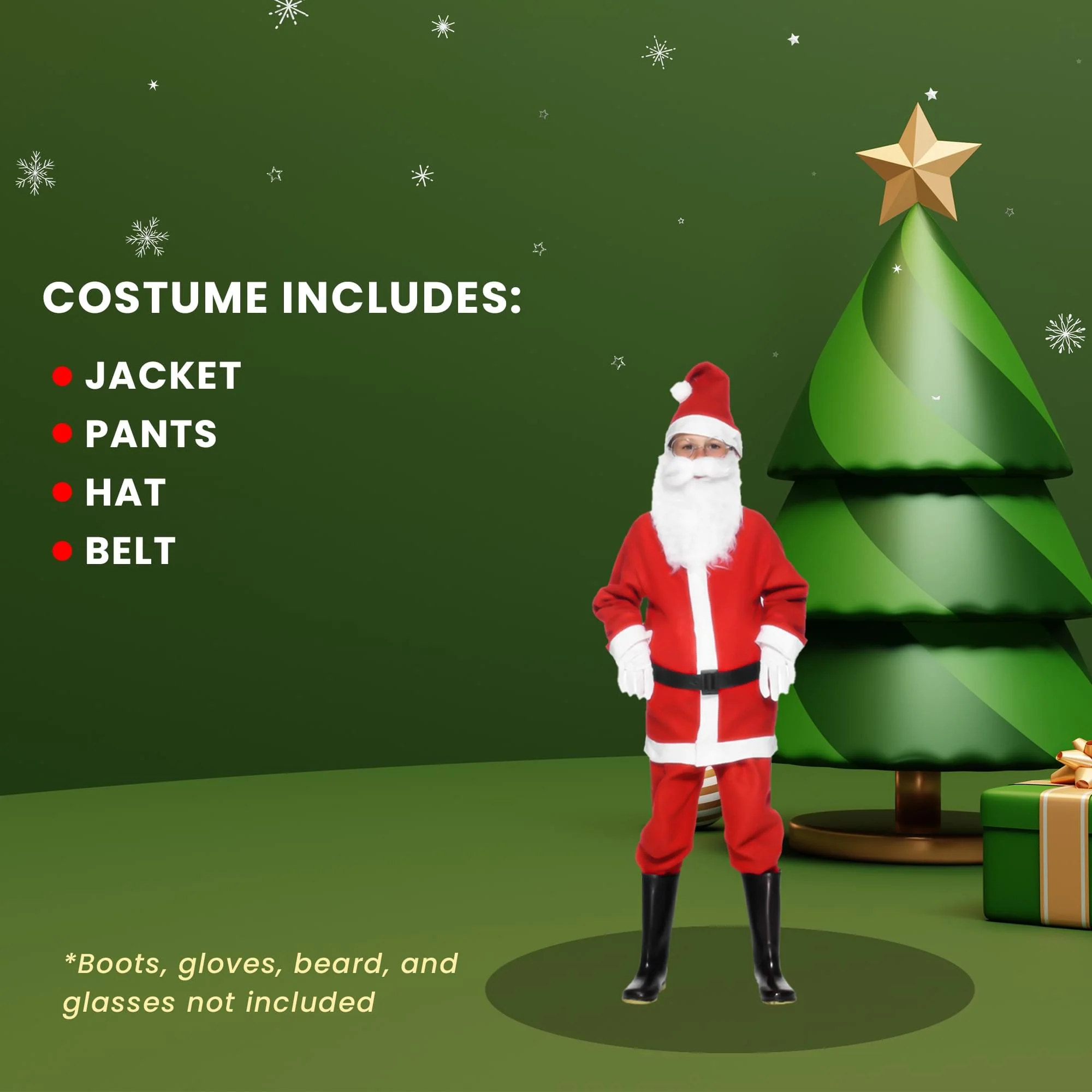 Santa Boys Child Costume - Image 6