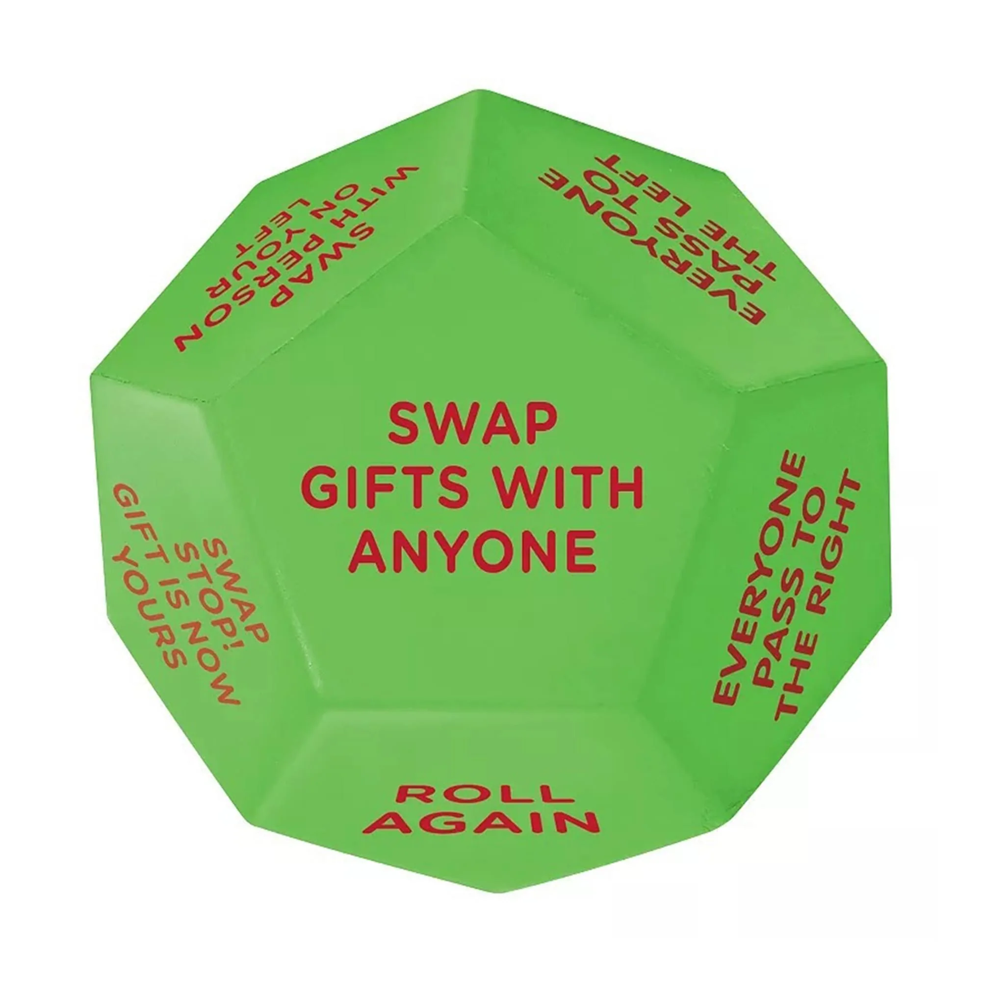 Santa Swap Gift Exchange Oversized Dice (Packaged) - Image 2