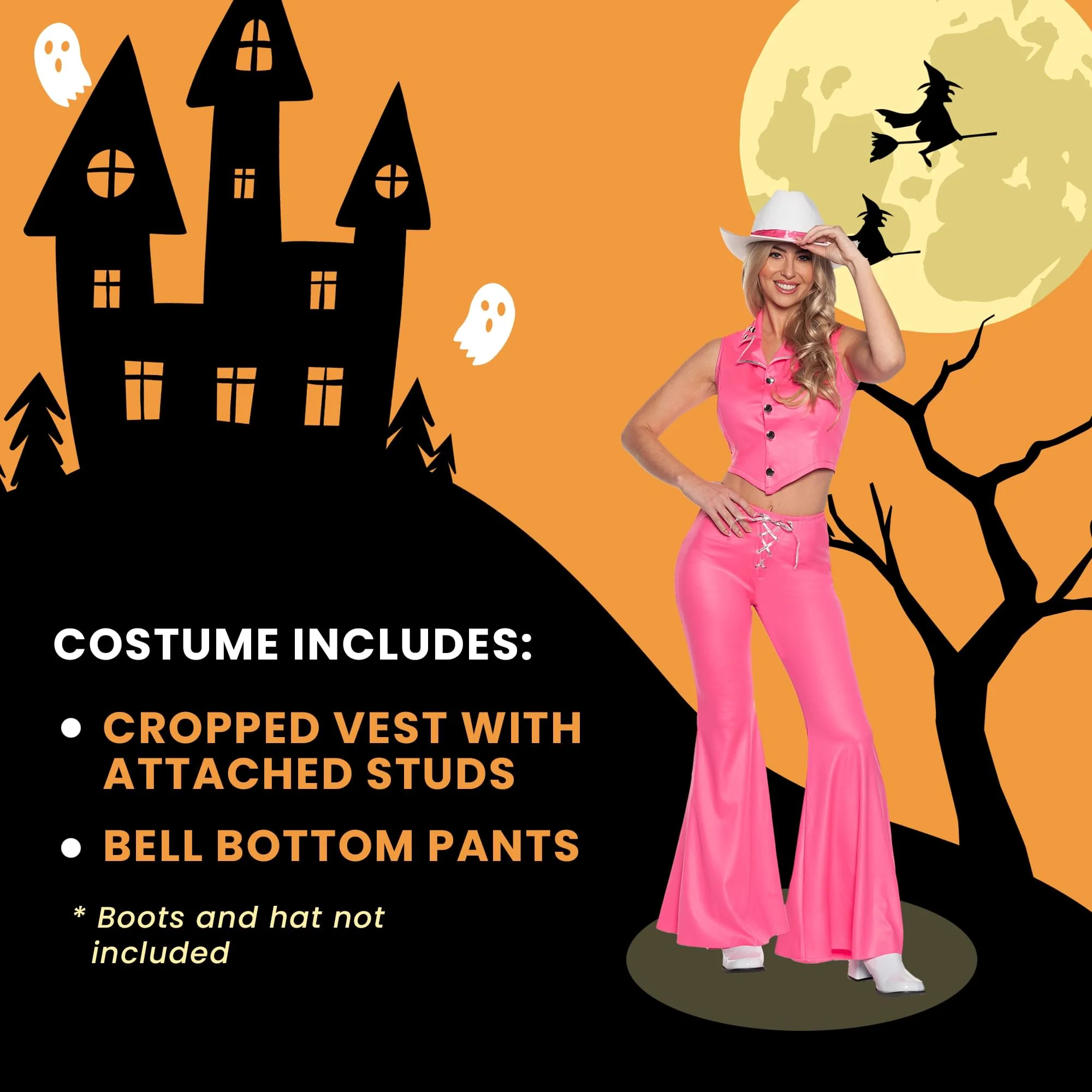 Sassy Cowgirl Adult Costume - Image 3
