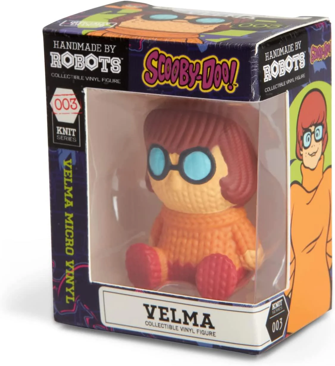 Scooby-Doo Handmade by Robots 1.75 Inch Micro Vinyl Figure | Velma - Image 4
