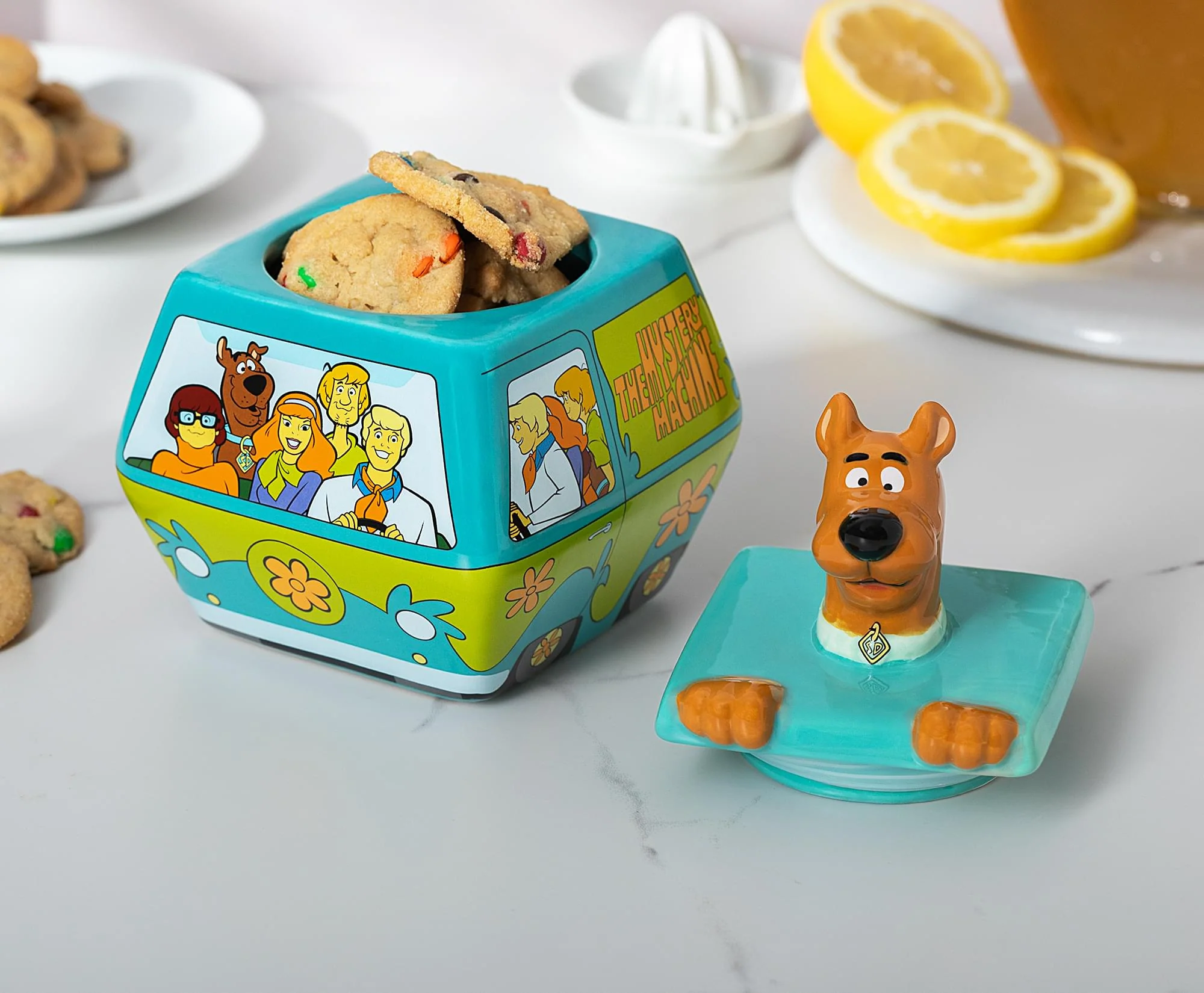 Scooby-Doo Mystery Machine 7-Inch Sculpted Ceramic Snack Jar - Image 8