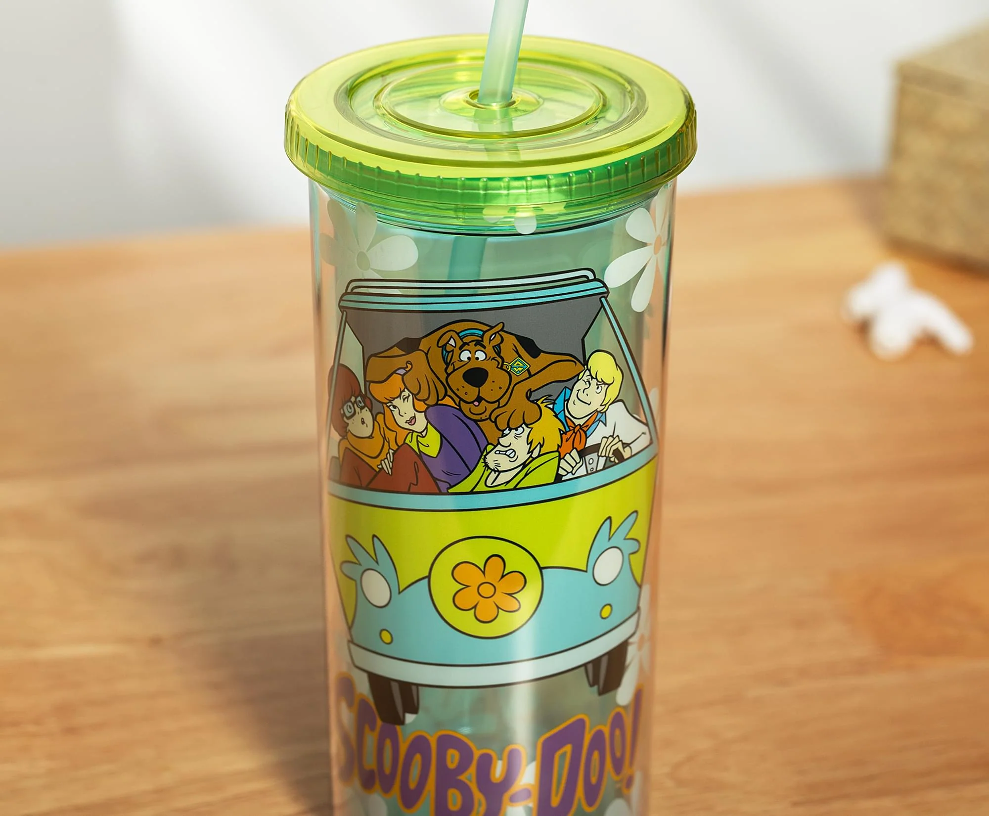 Scooby-Doo Mystery Machine Carnival Cup With Lid and Straw | Holds 20 Ounces - Image 7