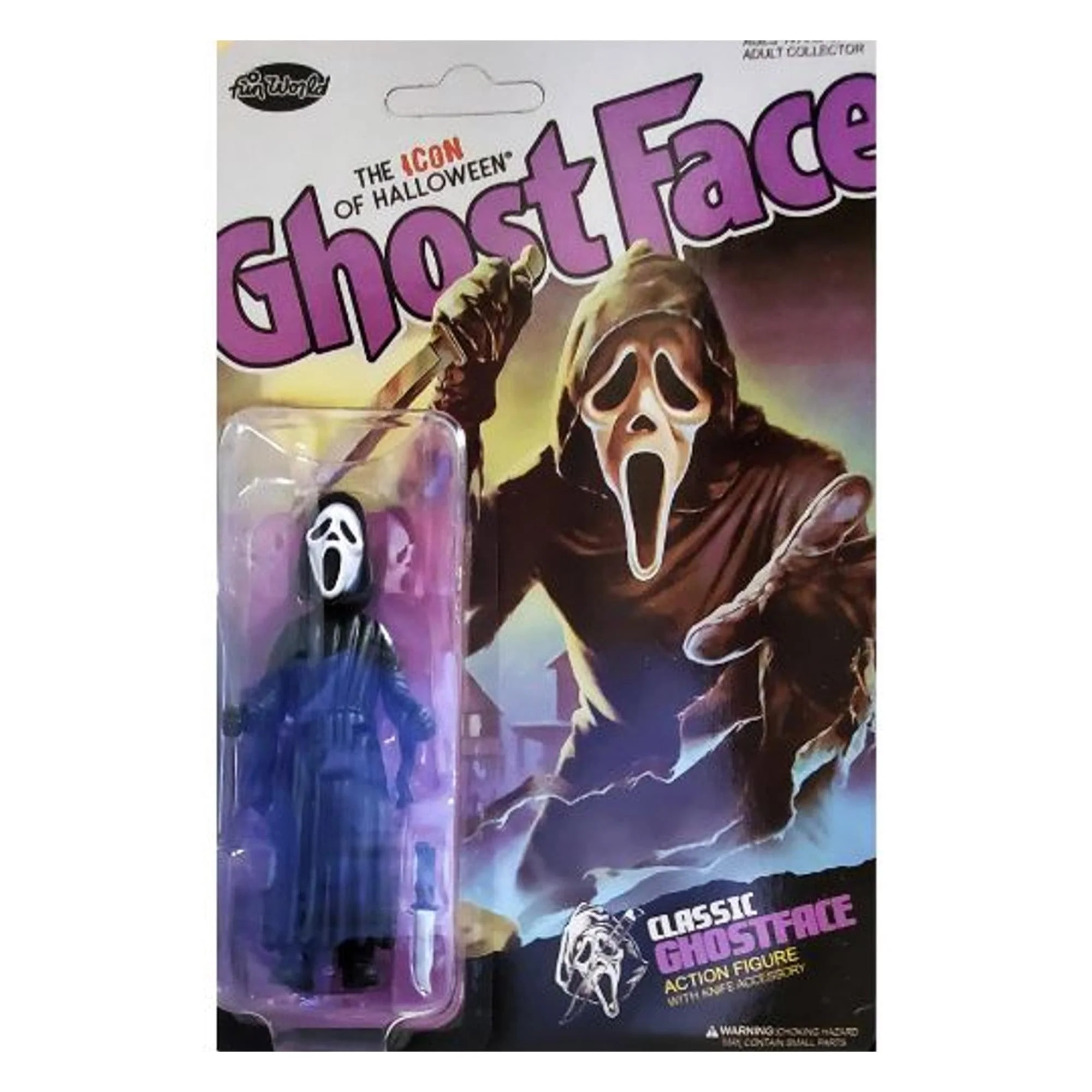 Scream 3.75 Inch Action Figure | Ghost Face Classic - Image 2