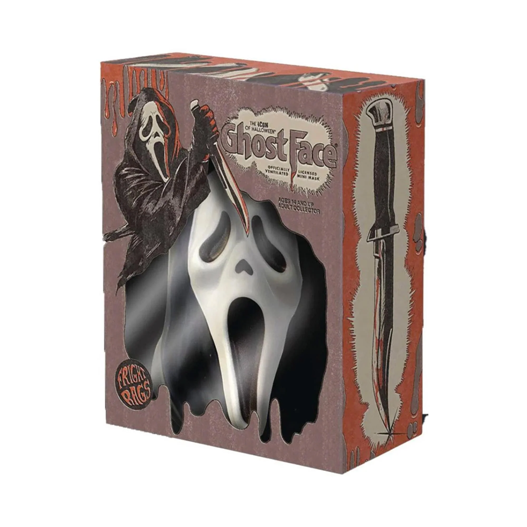 Scream 6 Inch Fright Rags Mini Mask | Ghost Face Classic - Image 3