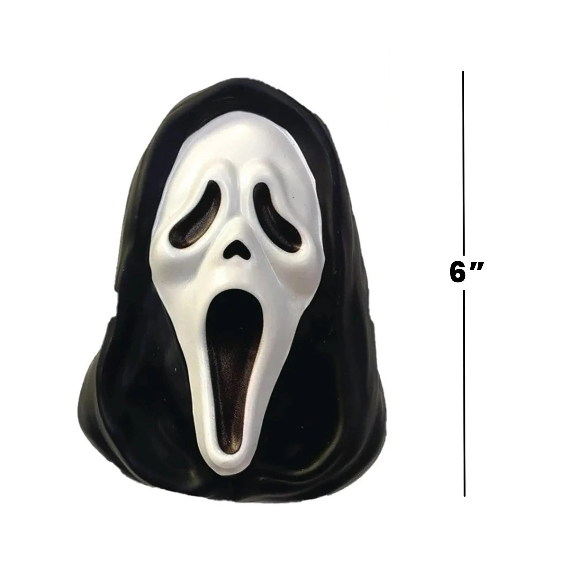 Scream 6 Inch Fright Rags Mini Mask | Ghost Face Classic - Image 5