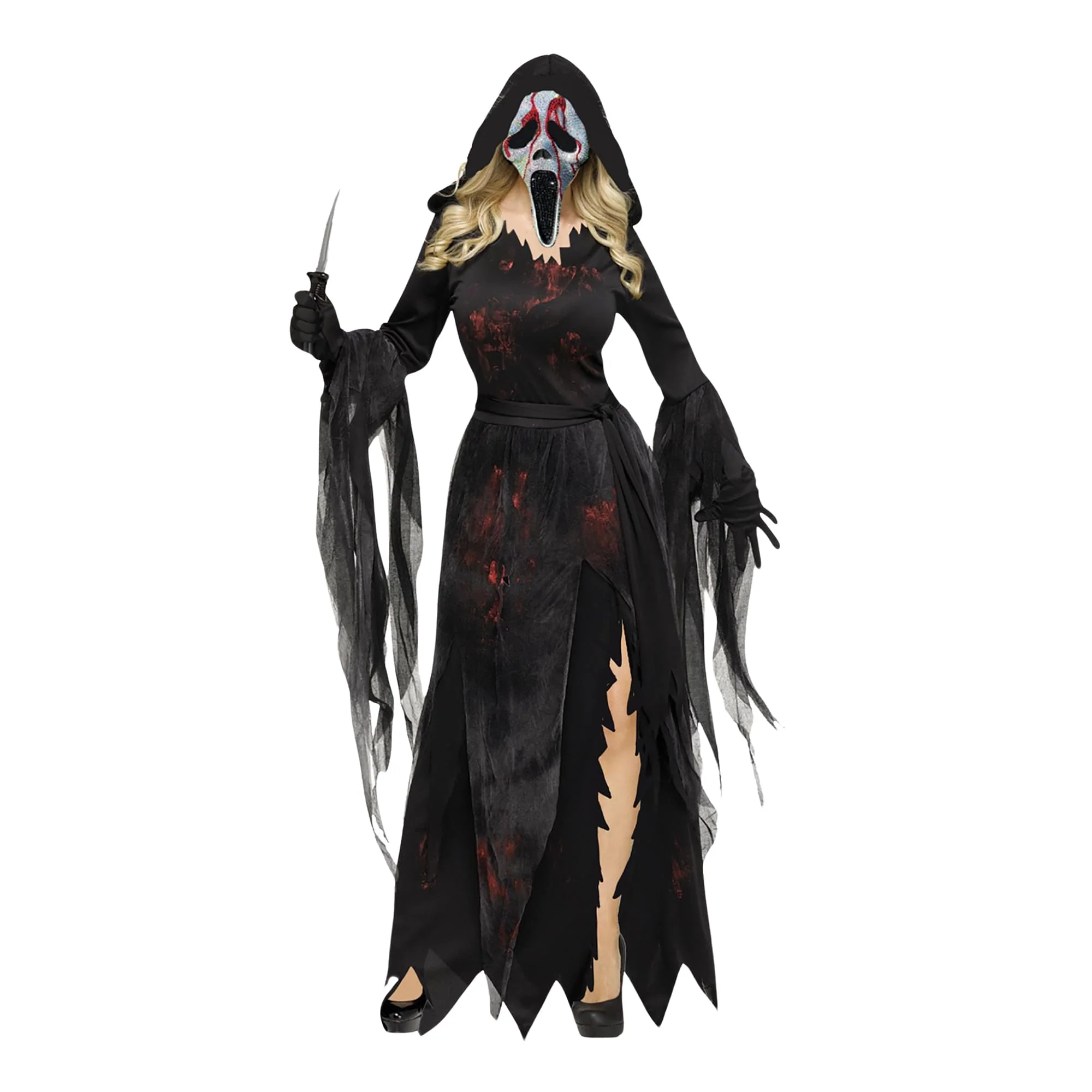 Scream Bloody Bling Ghost Face Adult Costume - Image 6