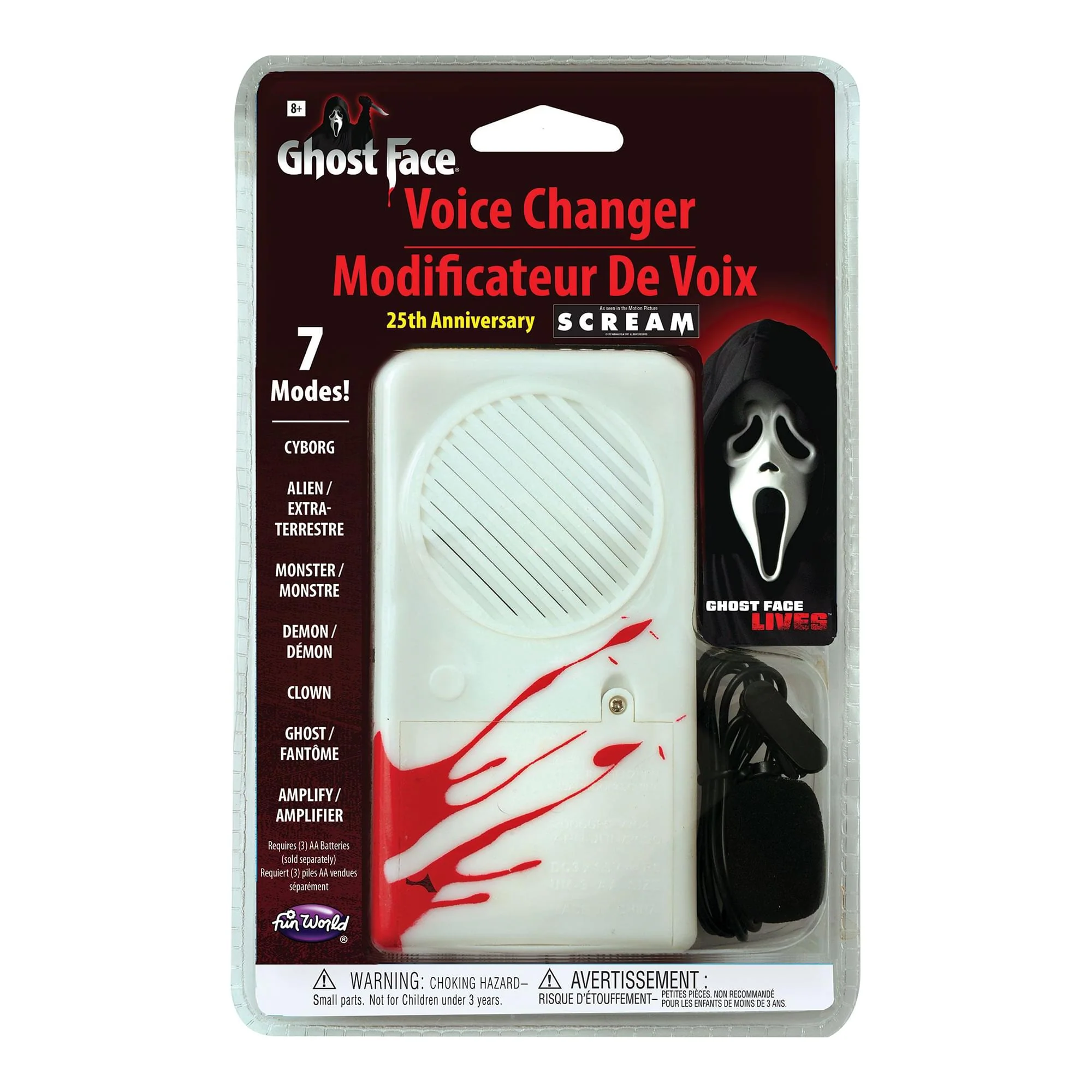 Scream Ghost Face 25th Movie Anniversary Deluxe Voice Changer - Image 2