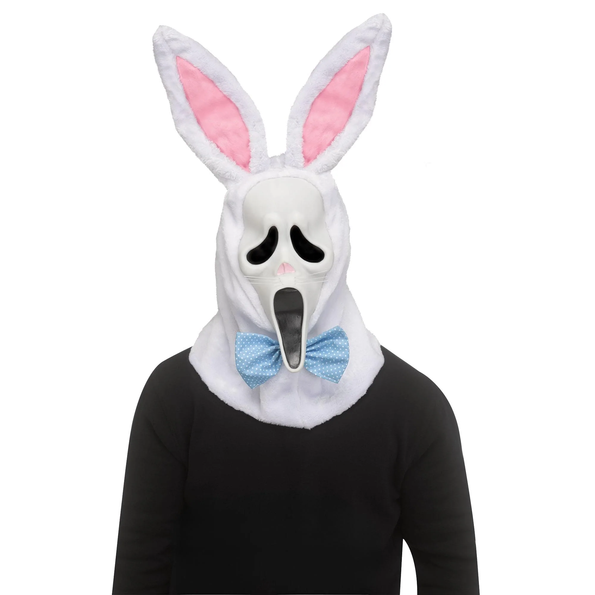 Scream Ghost Face Easter Bunny Adult Costume Mask - Image 2