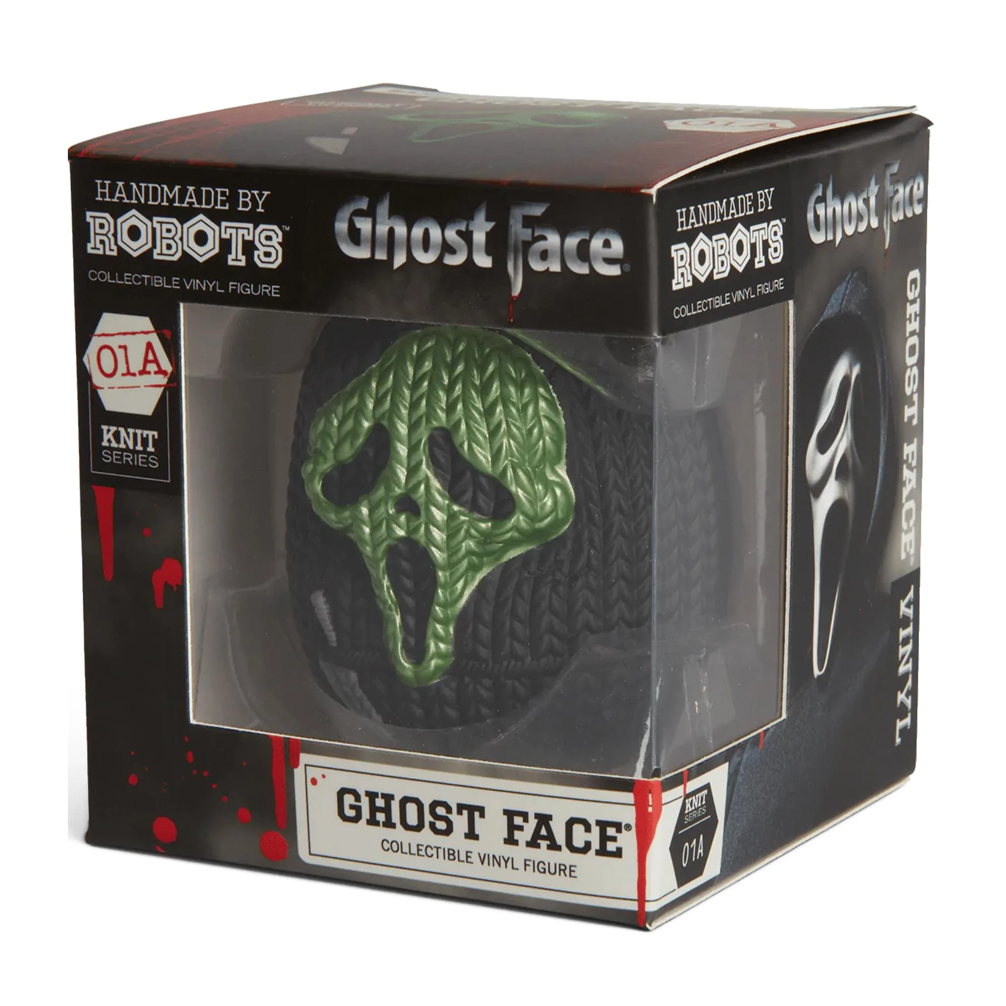 Scream Handmade By Robots #01A Ghost Face Micro Vinyl Figure - Image 5