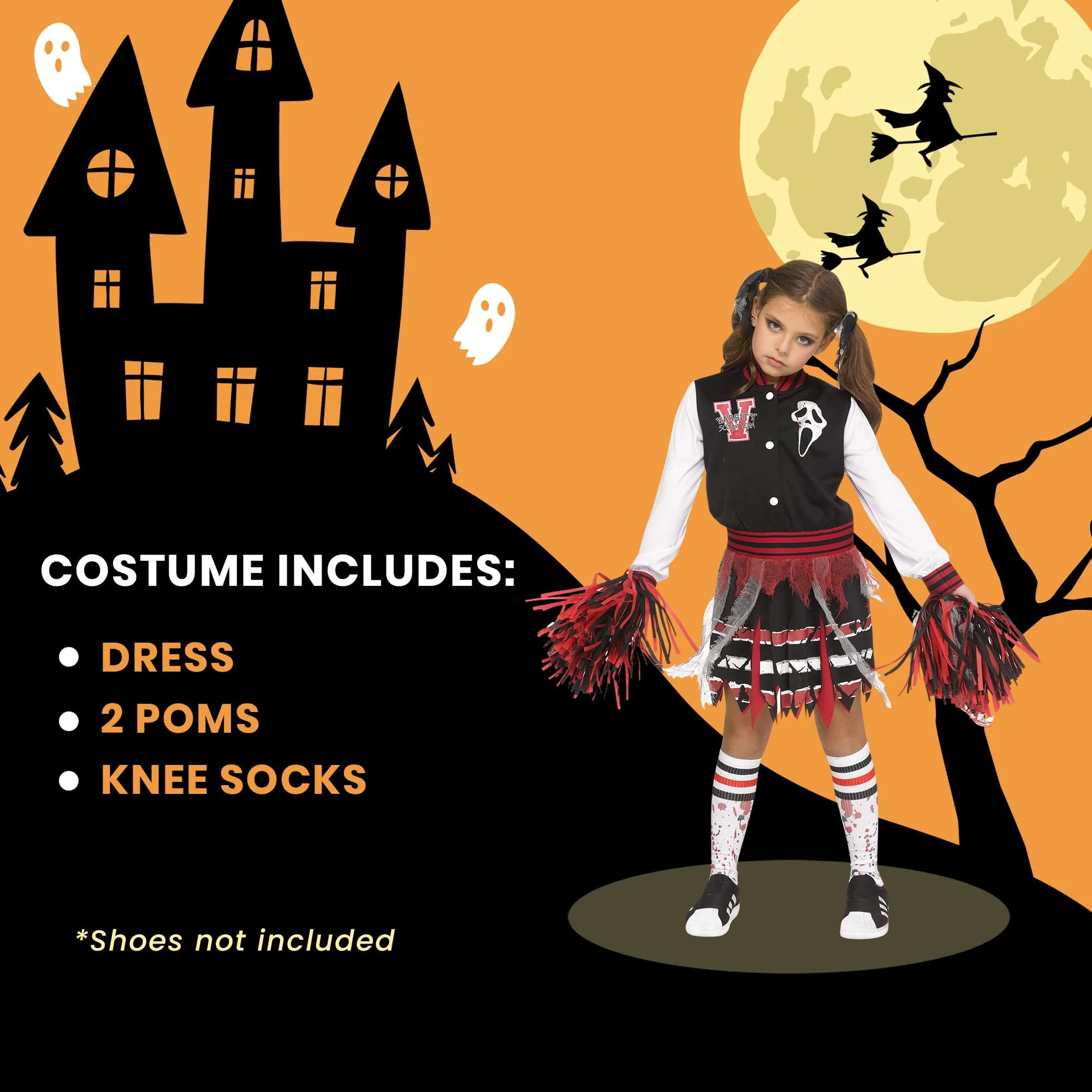Scream Team Ghost Face Child Costume - Image 33