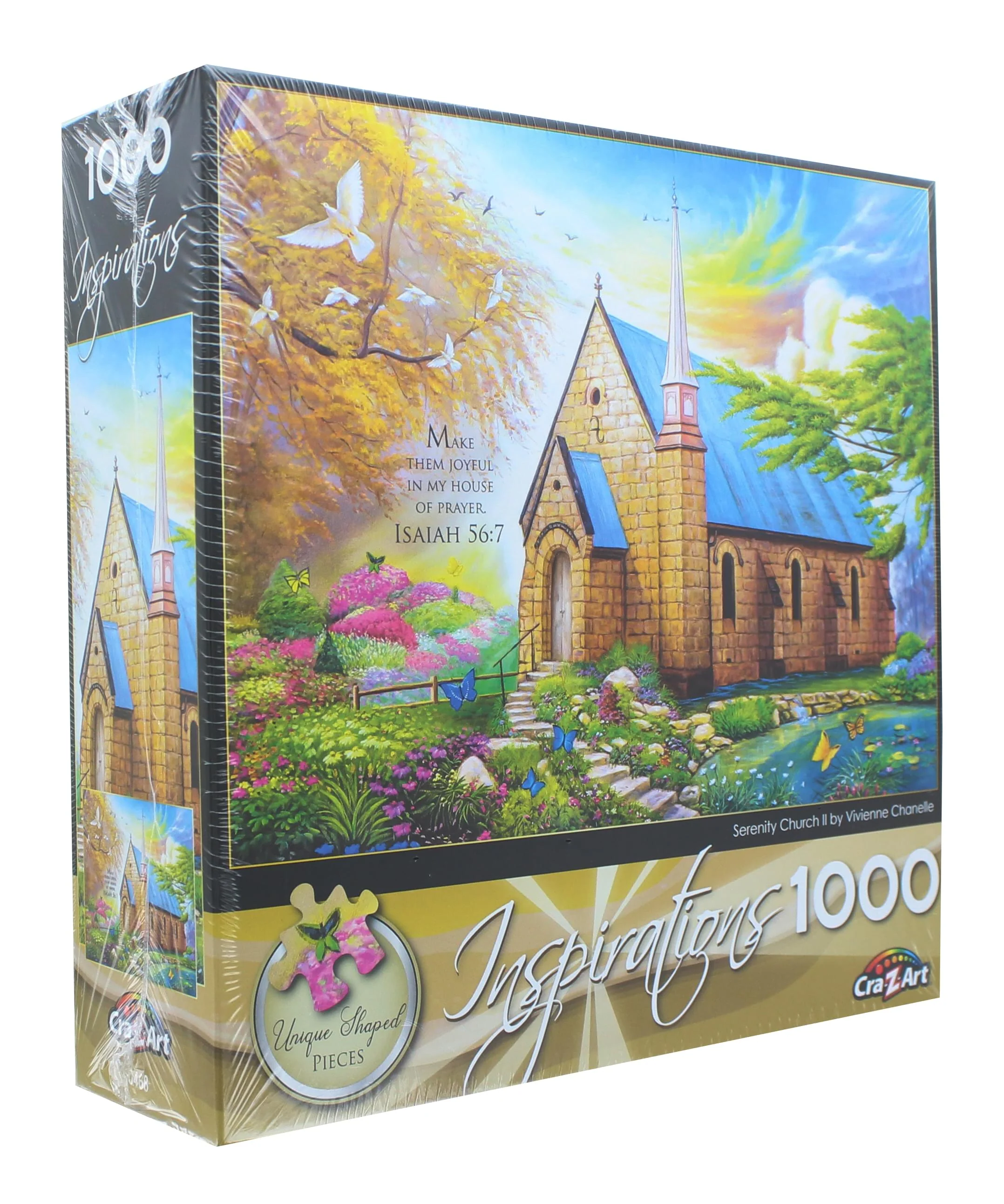 Serenity Church II by Vivienne Chanelle 1000 Piece Jigsaw Puzzle - Image 2
