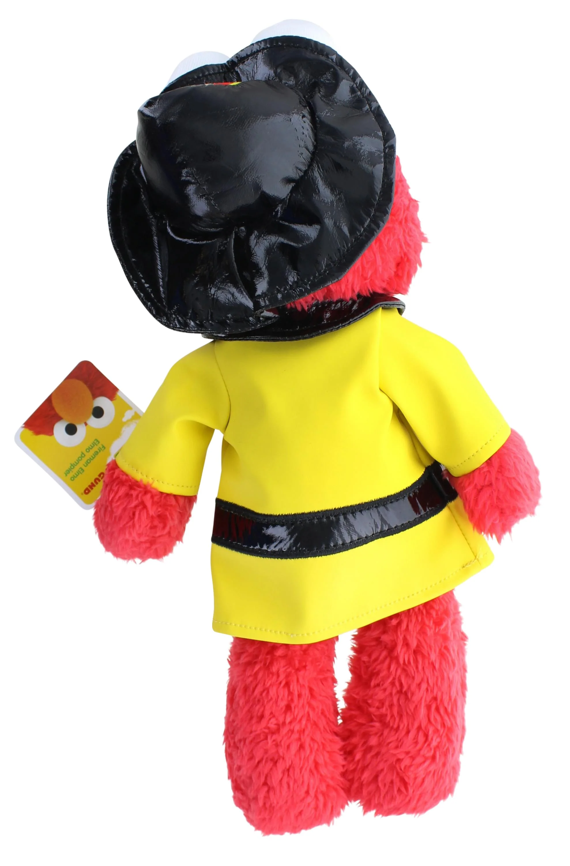 Sesame Street 9.5 Inch Fireman Elmo Collectible Plush - Image 3